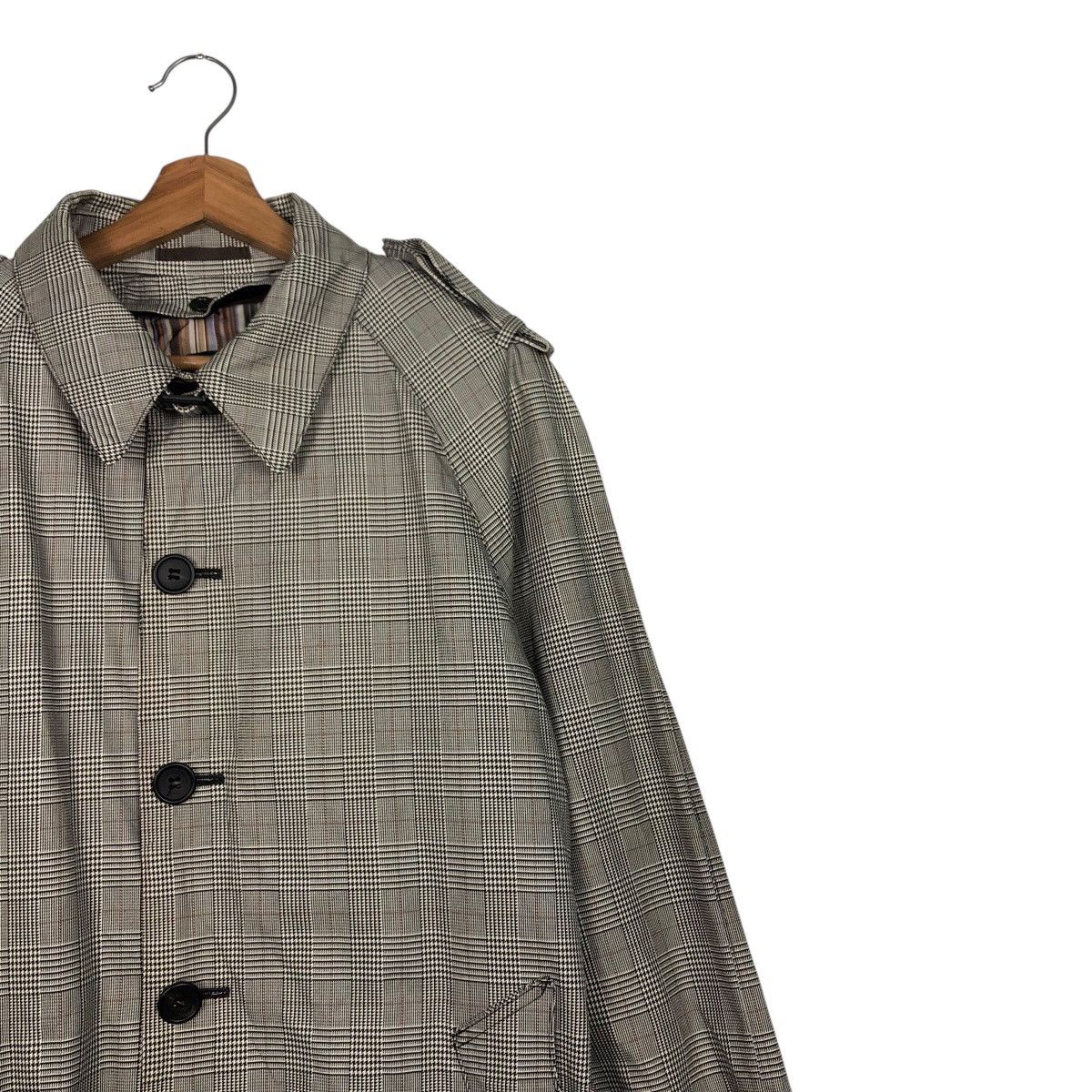 Paul Smith 📌Vintage Biker Bondage Jacket Paul Smith Striped Blanket Size US M / EU 48-50 / 2 - 7 Thumbnail