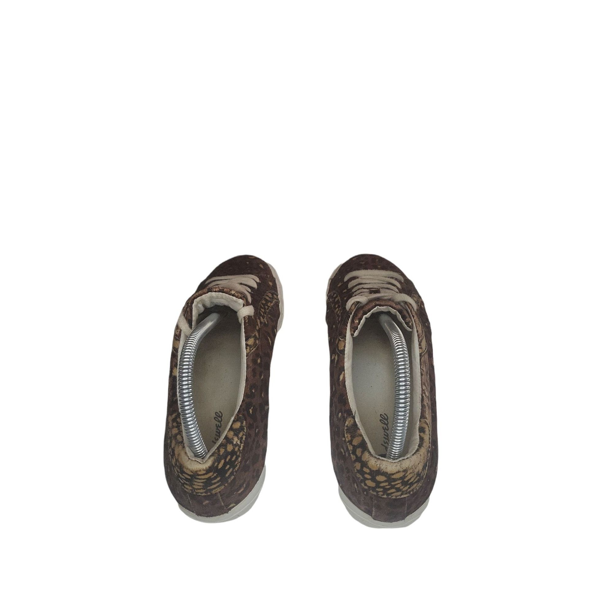 Madewell Madewell Sidewalk Sneakers Women Sz 9 Leopard Print Low Top Size US 9 / IT 39 - 4 Thumbnail