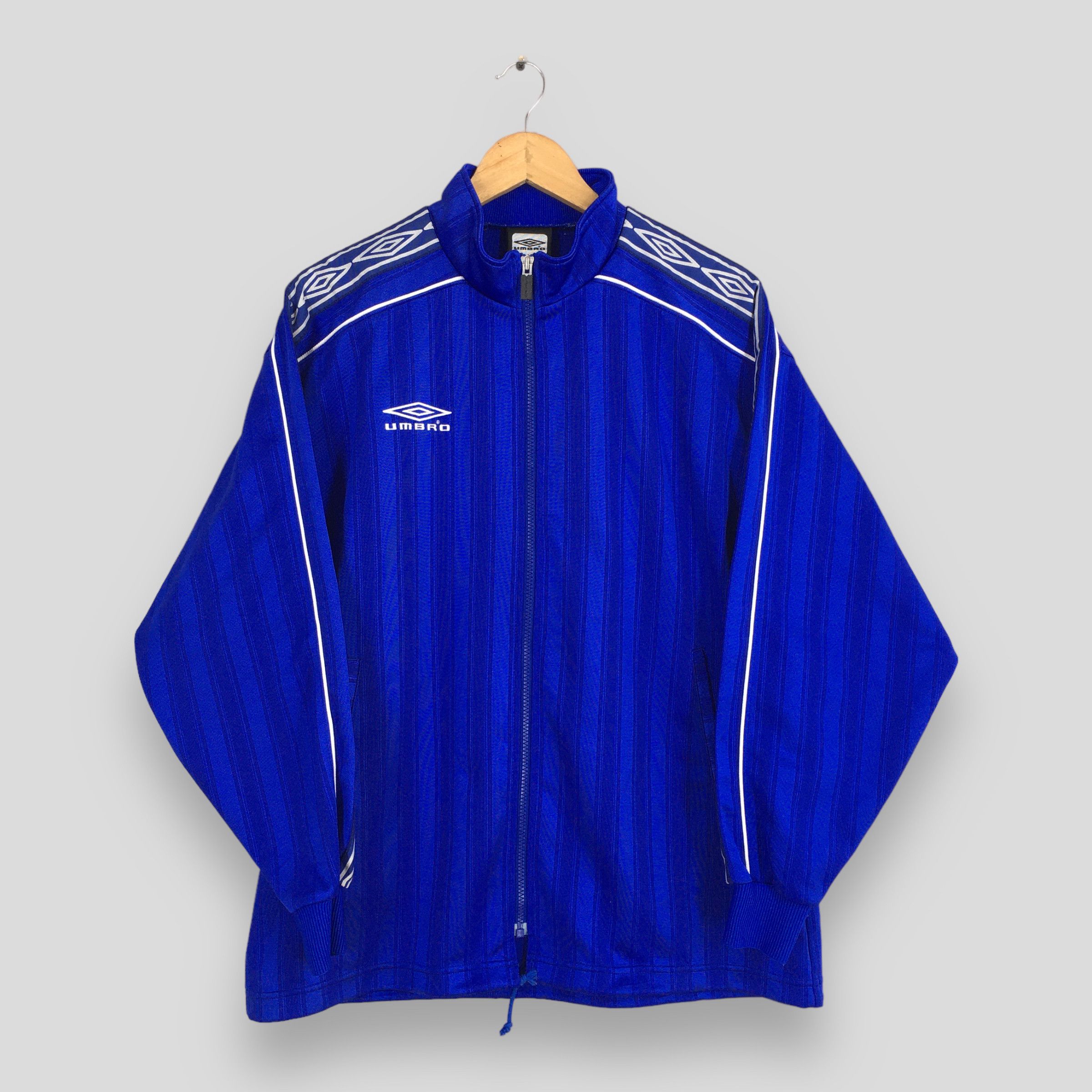 Umbro Vintage 90's Umbro Windbreaker Jacket Large Size US L / EU 52-54 / 3 - 3 Thumbnail