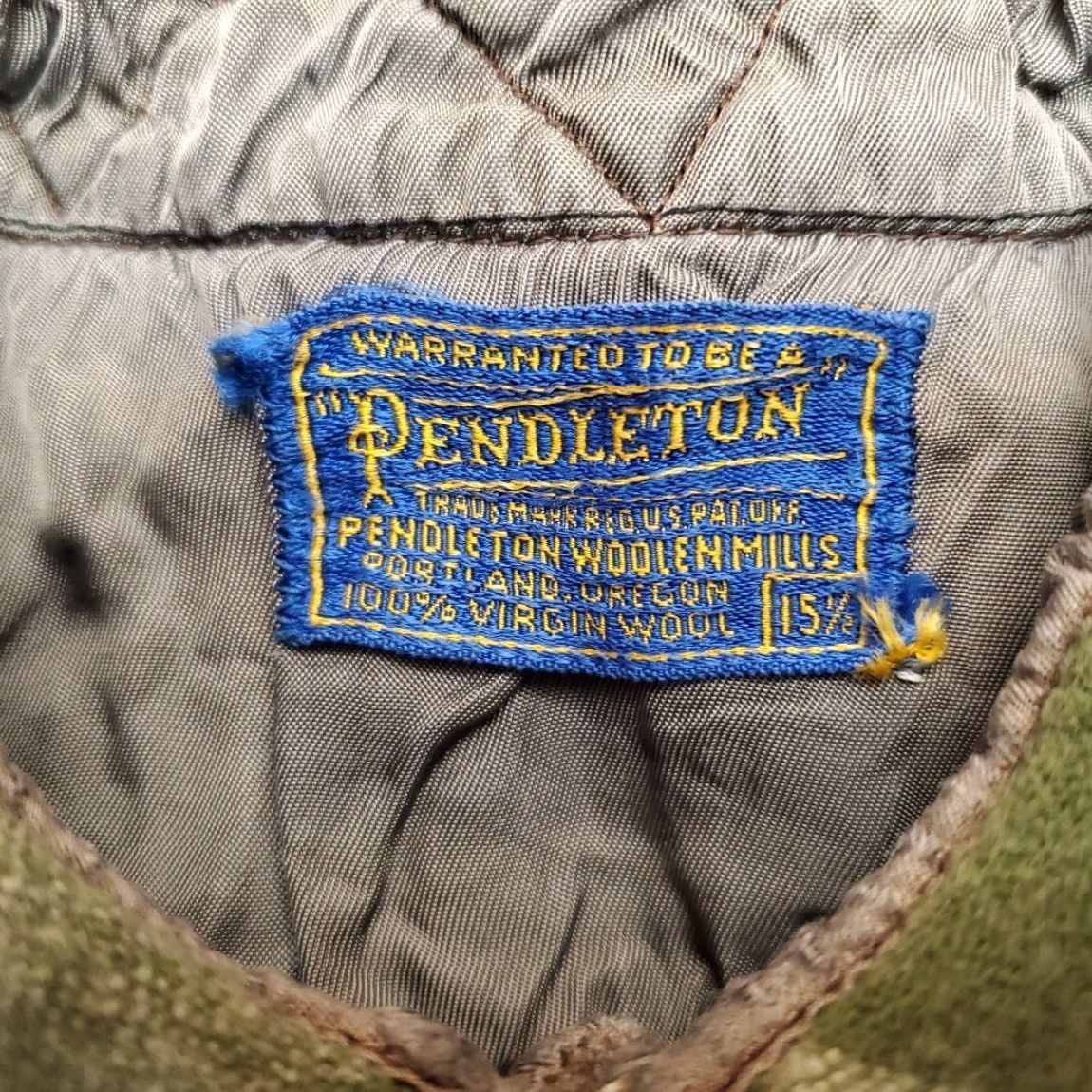 Pendleton VTG Pendleton Shirt Mens 15.5 Green Plaid 100% Wool Board Flap Pocket READ Shirt Mens 15.5 Green Plaid Wool Vintage Casual Men Size US L / EU 52-54 / 3 - 6 Thumbnail