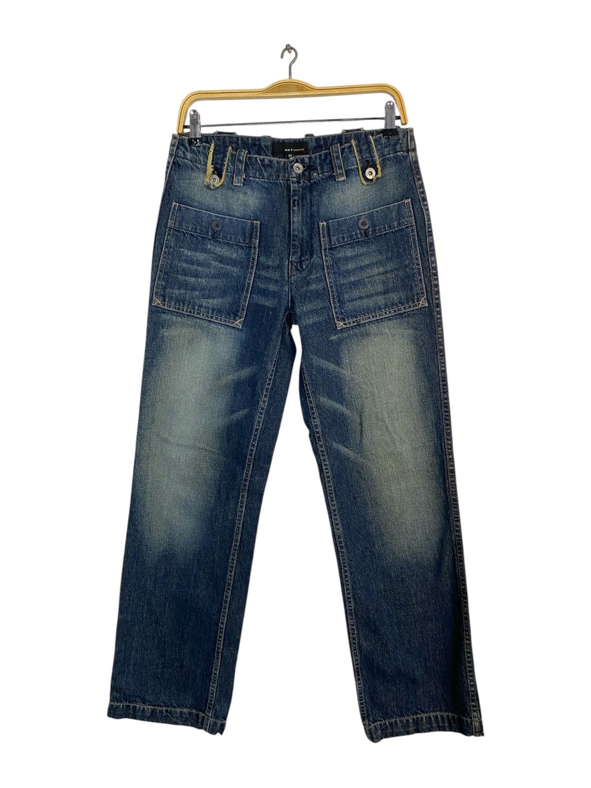 Other Hype Netmen’s Bush Pant Denim Jeans Size 29 30 Size US 30 / EU 46 - 1 Thumbnail