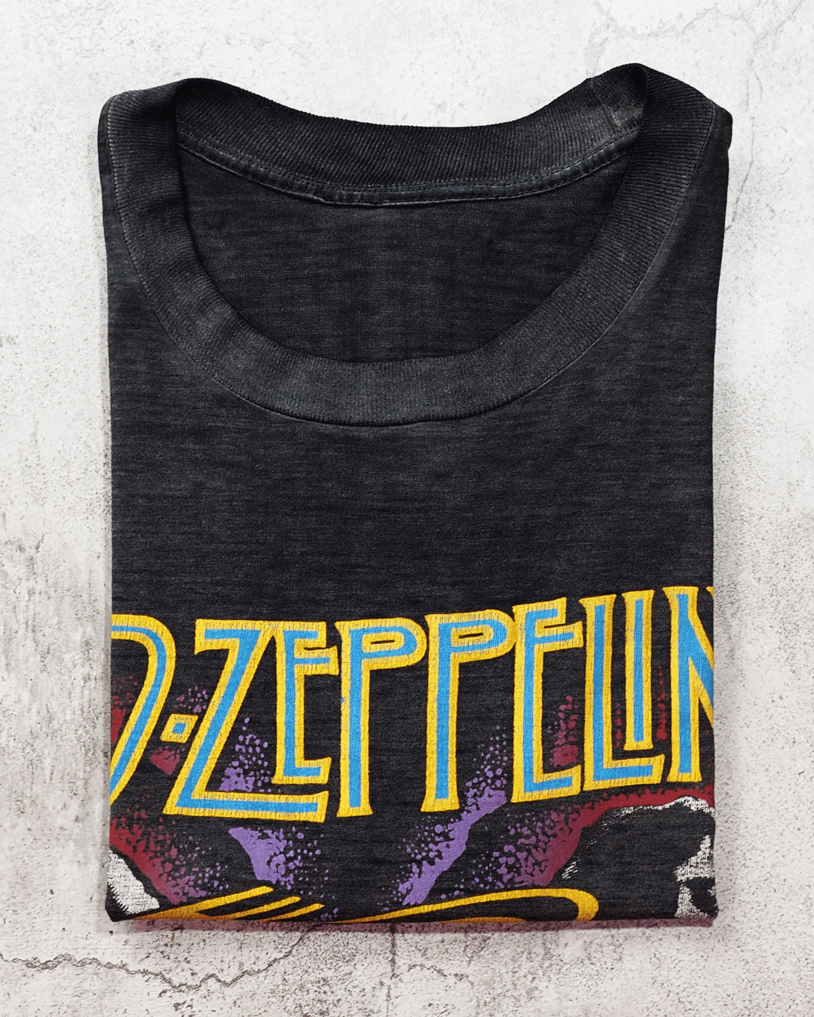 Vintage Vintage 1990s Led Zeppelin Bootleg Shirt M Size US M / EU 48-50 / 2 - 9 Thumbnail