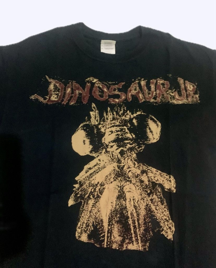 image of Band Tees x Vintage Dinosaur Jr Shirt Dinosaur Bug in Black, Men's (Size Medium)