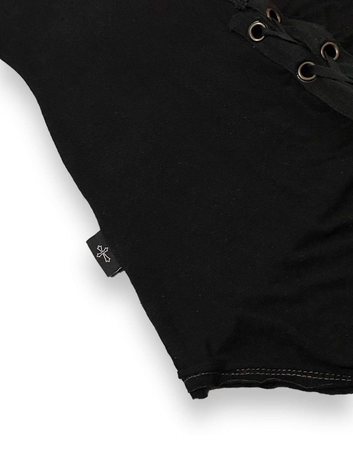 Japanese Brand Japan Ozz Croce Grunge Top Short Sleeves Embroidery Graphic Size M / US 6-8 / IT 42-44 - 10 Thumbnail