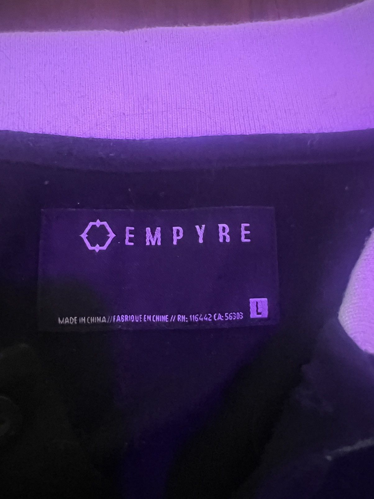 Empyre black and white empyre shirt Size US L / EU 52-54 / 3 - 3 Thumbnail