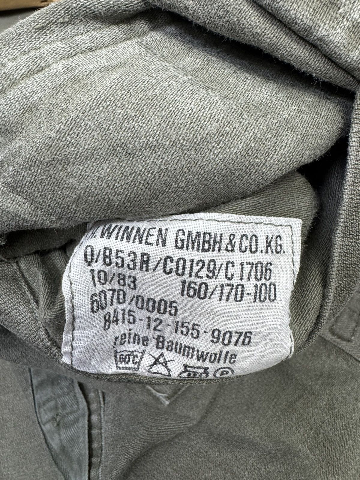 Vintage Vintage Germany Army Military Jacket Size US L / EU 52-54 / 3 - 10 Thumbnail
