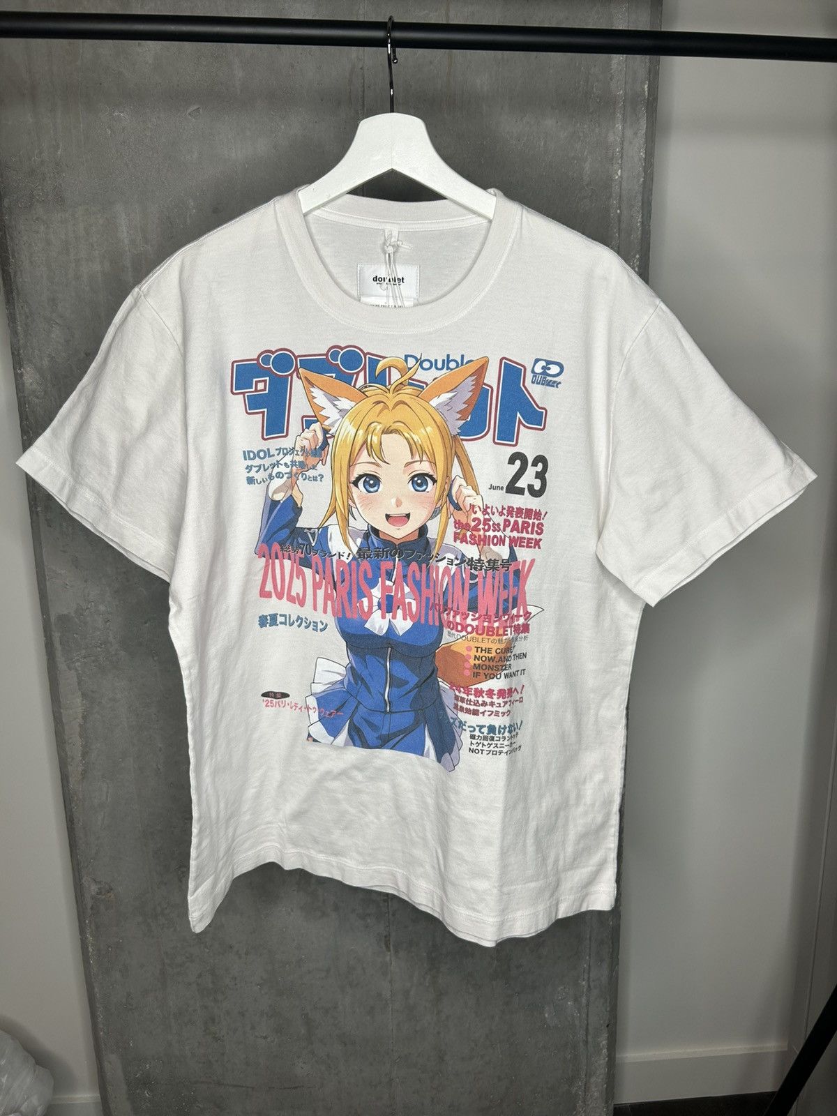 Doublet Anime print T-shirt GRAIL 1/803 Size US S / EU 44-46 / 1 - 1 Thumbnail