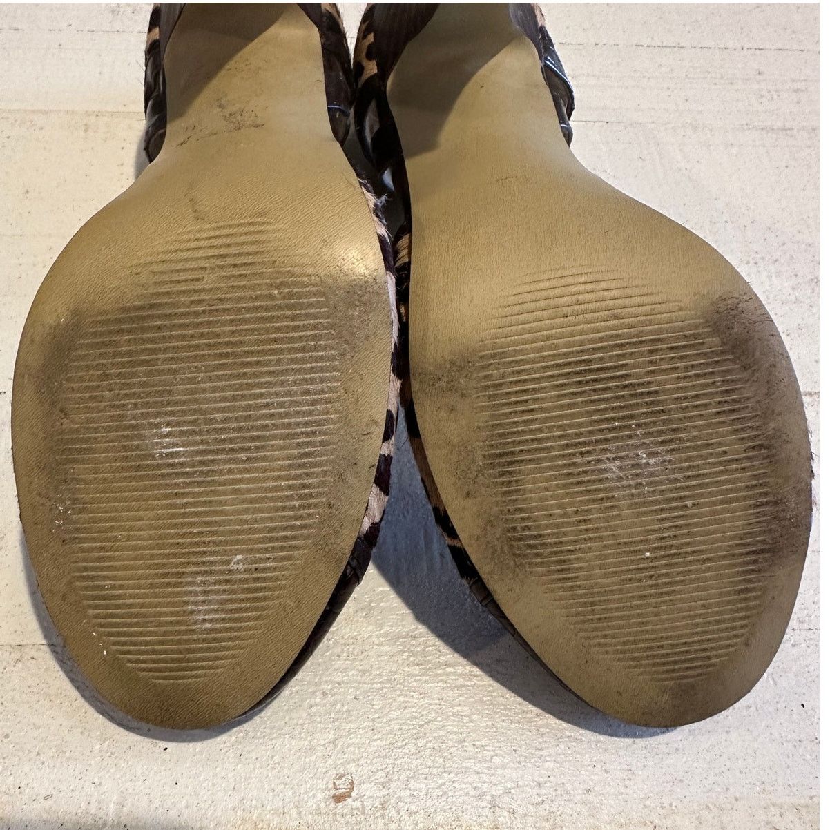Other Audrey Brook High Heel Leopard Pony Hair Leather Shoes 6.5 Size US 6.5 / IT 36.5 - 8 Thumbnail
