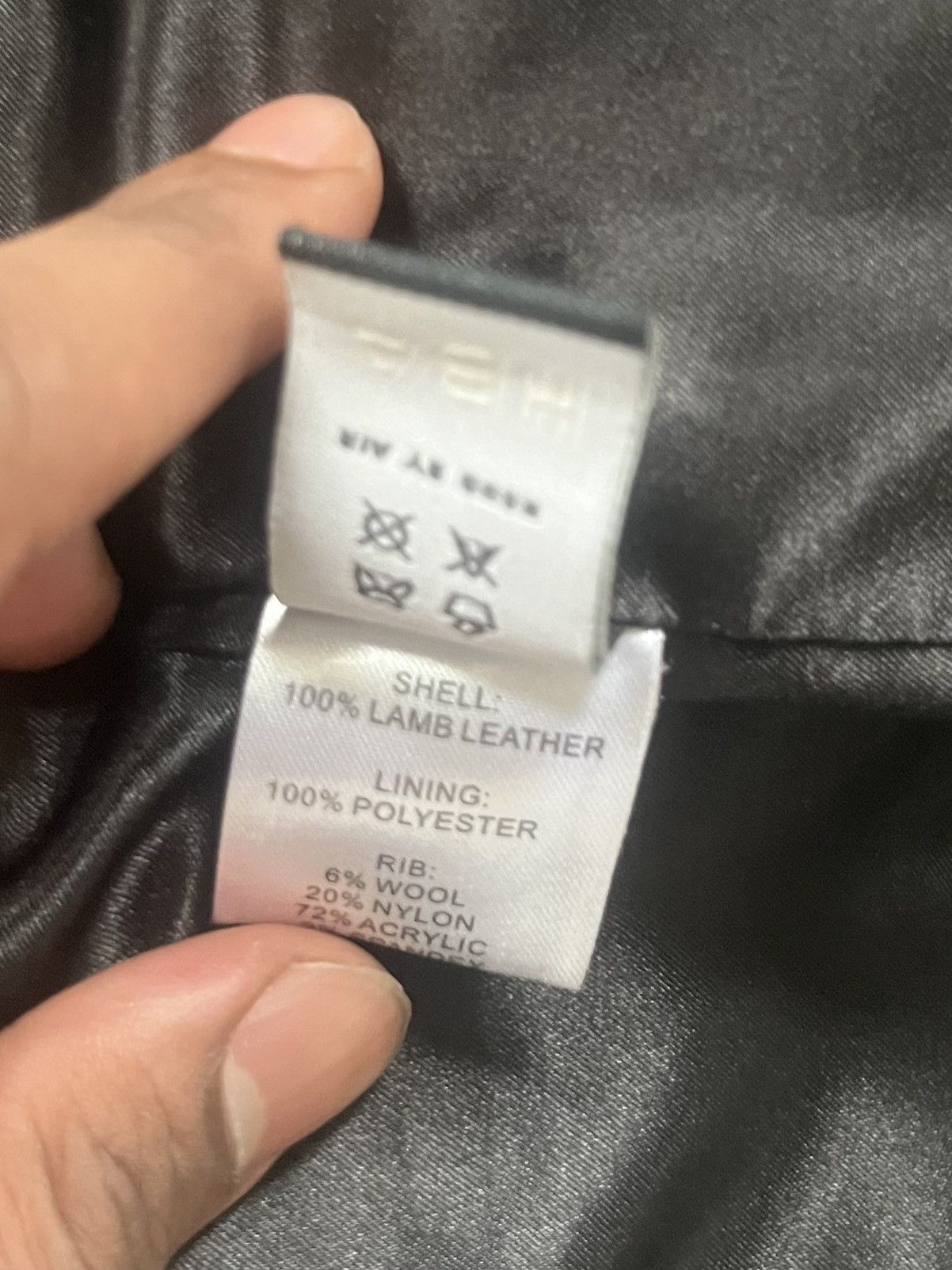 Hood By Air Hood by Air S/S 15 Leather Embossed Jacket Size US XS / EU 42 / 0 - 5 Thumbnail