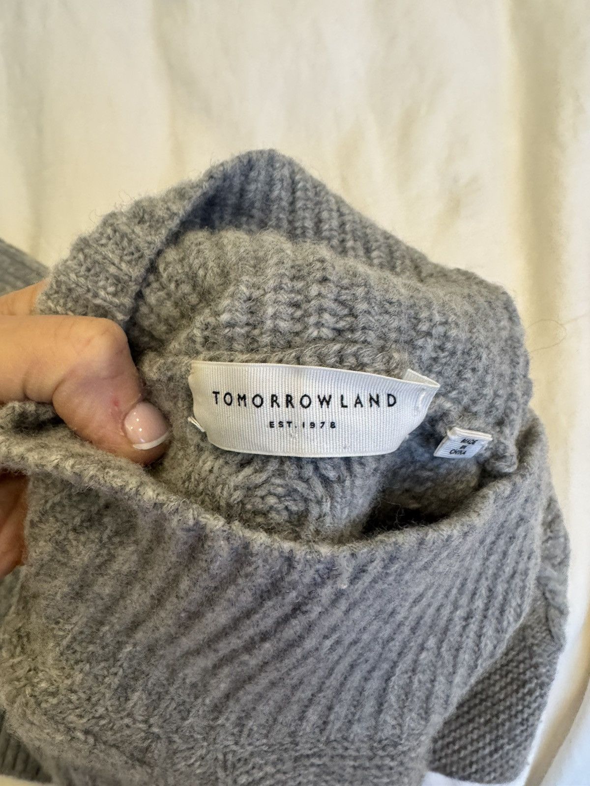 Tomorrowland Tommorrowland grey sweater Size M / US 6-8 / IT 42-44 - 4 Thumbnail