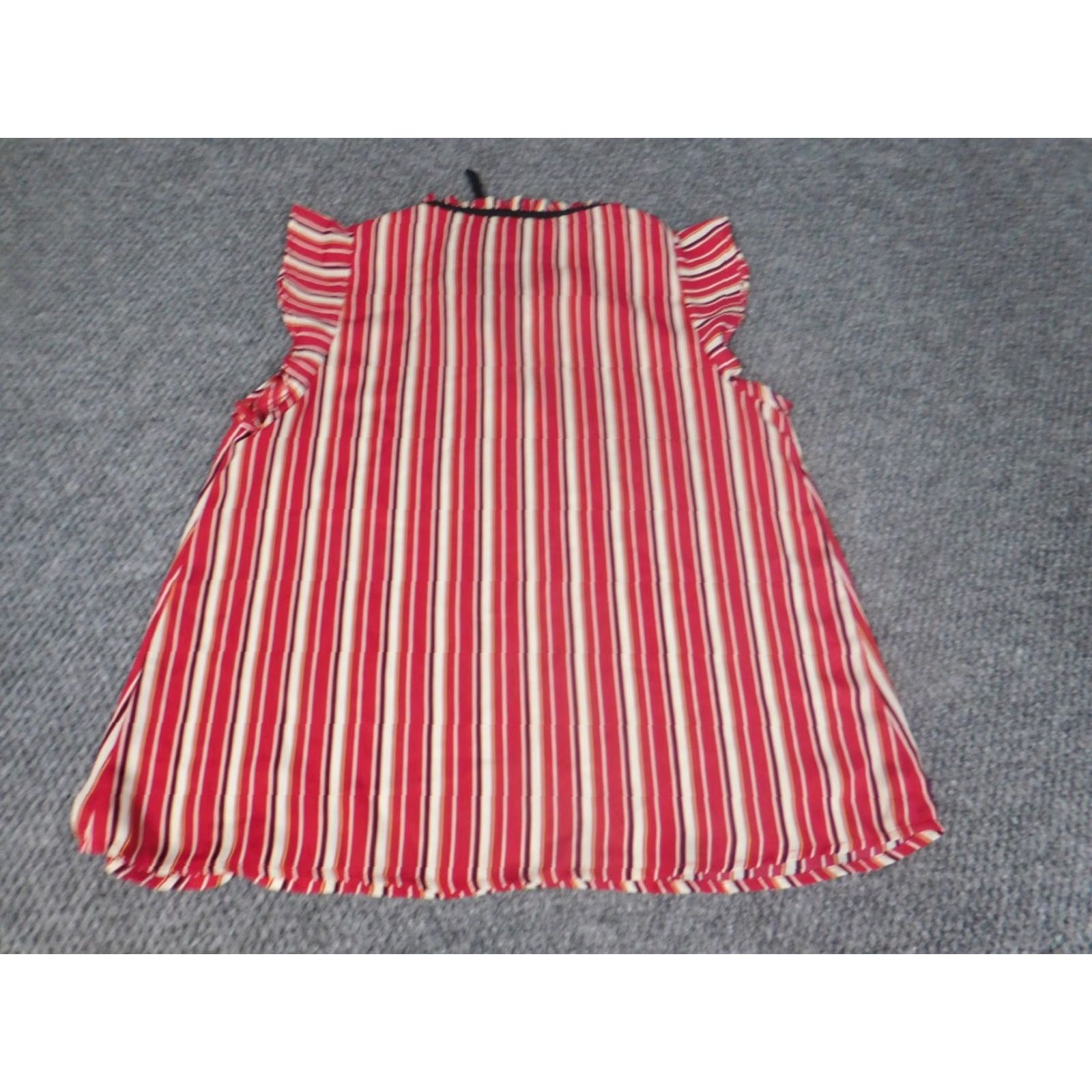 Vintage **Timing Red Medium Collared Pullover Blouse** User: Timing Red Medium Collared Pullover Blouse Size M / US 6-8 / IT 42-44 - 6 Thumbnail