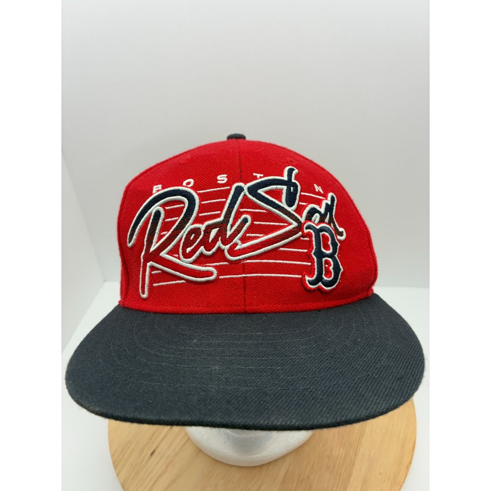 47 Brand Boston Red Sox 47 Brand Snapback Hat Red Black Script Logo Size ONE SIZE - 1 Thumbnail
