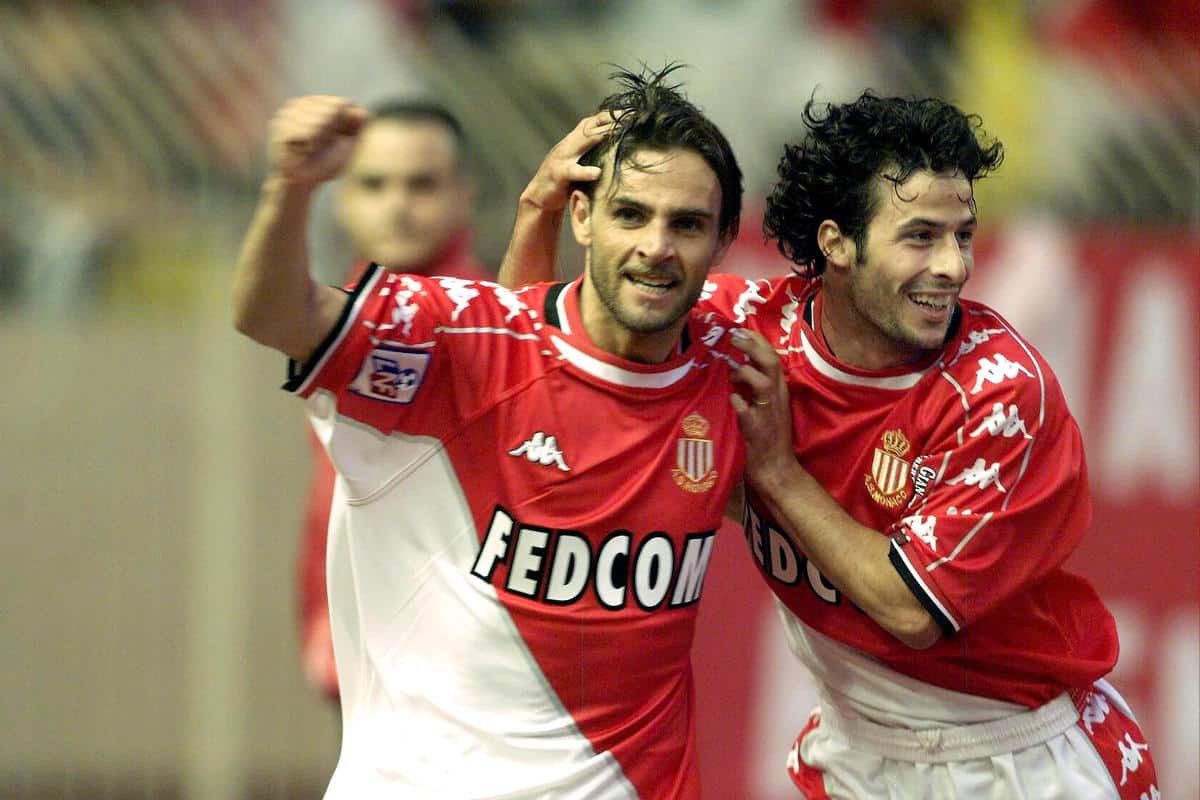 Kappa 99/00 AS Monaco Giuly Home Shirt Size US XL / EU 56 / 4 - 21 Thumbnail