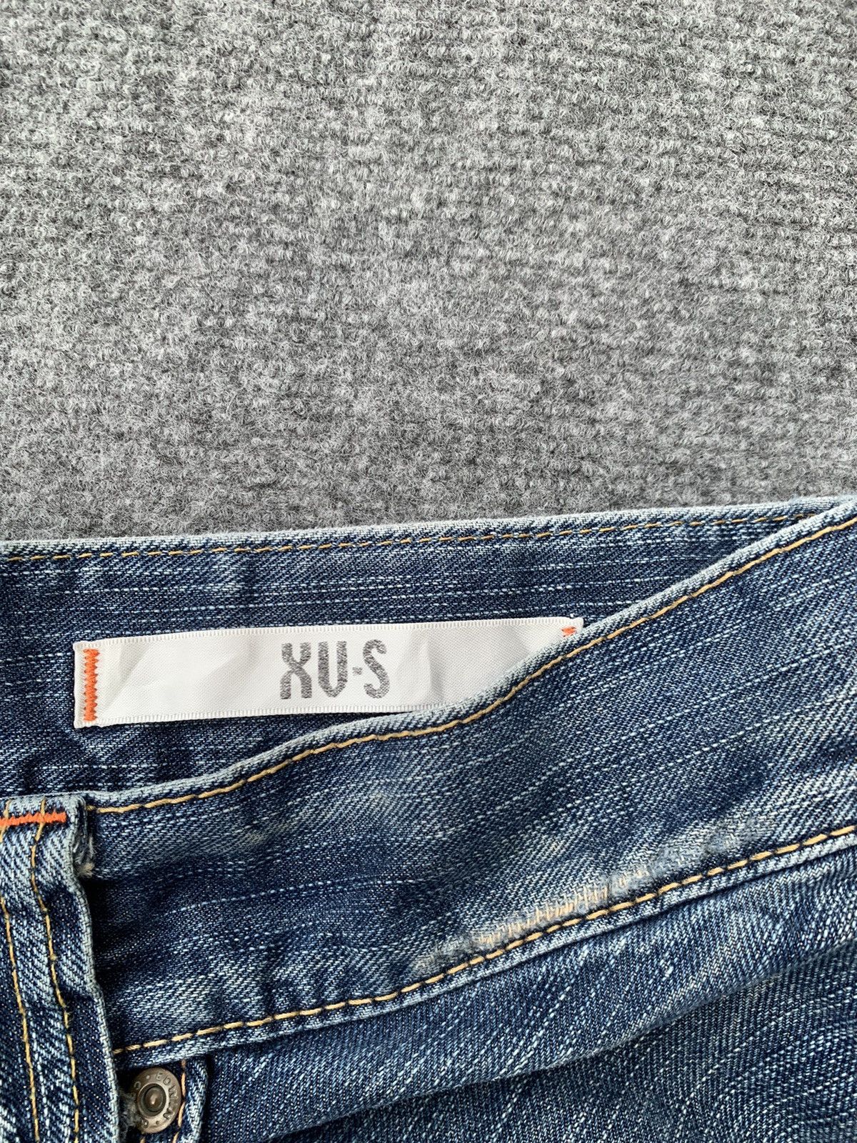 Edwin Edwin Vintage Faded Straight Fit Japanese Denim Jeans Size US 33 - 10 Thumbnail