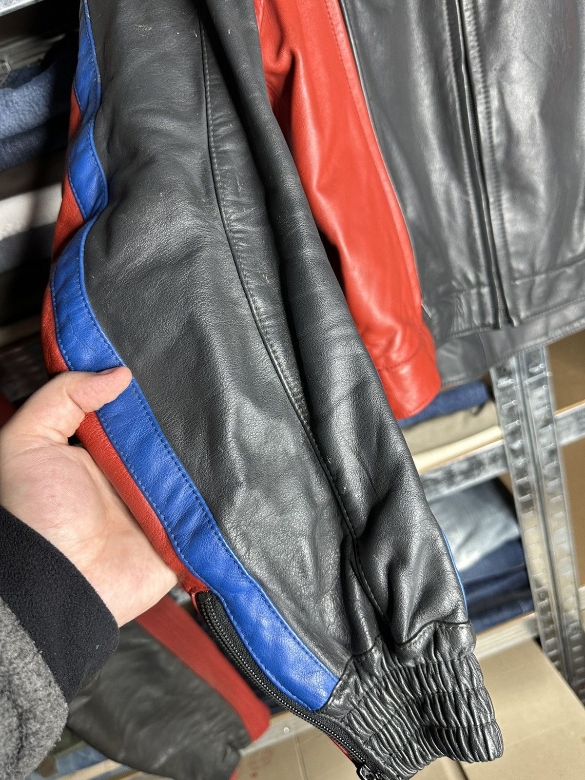 BMW BMW Motorrad Leather Jacket & Pants Set W. Germany 80s Suit Size US L / EU 52-54 / 3 - 11 Thumbnail
