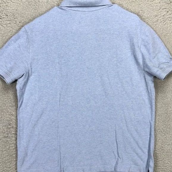 Banana Republic Banana Republic Shirt Mens L Blue Pique Men Polo Short Sleeve Casual Rugby Cotton Size US L / EU 52-54 / 3 - 3 Thumbnail