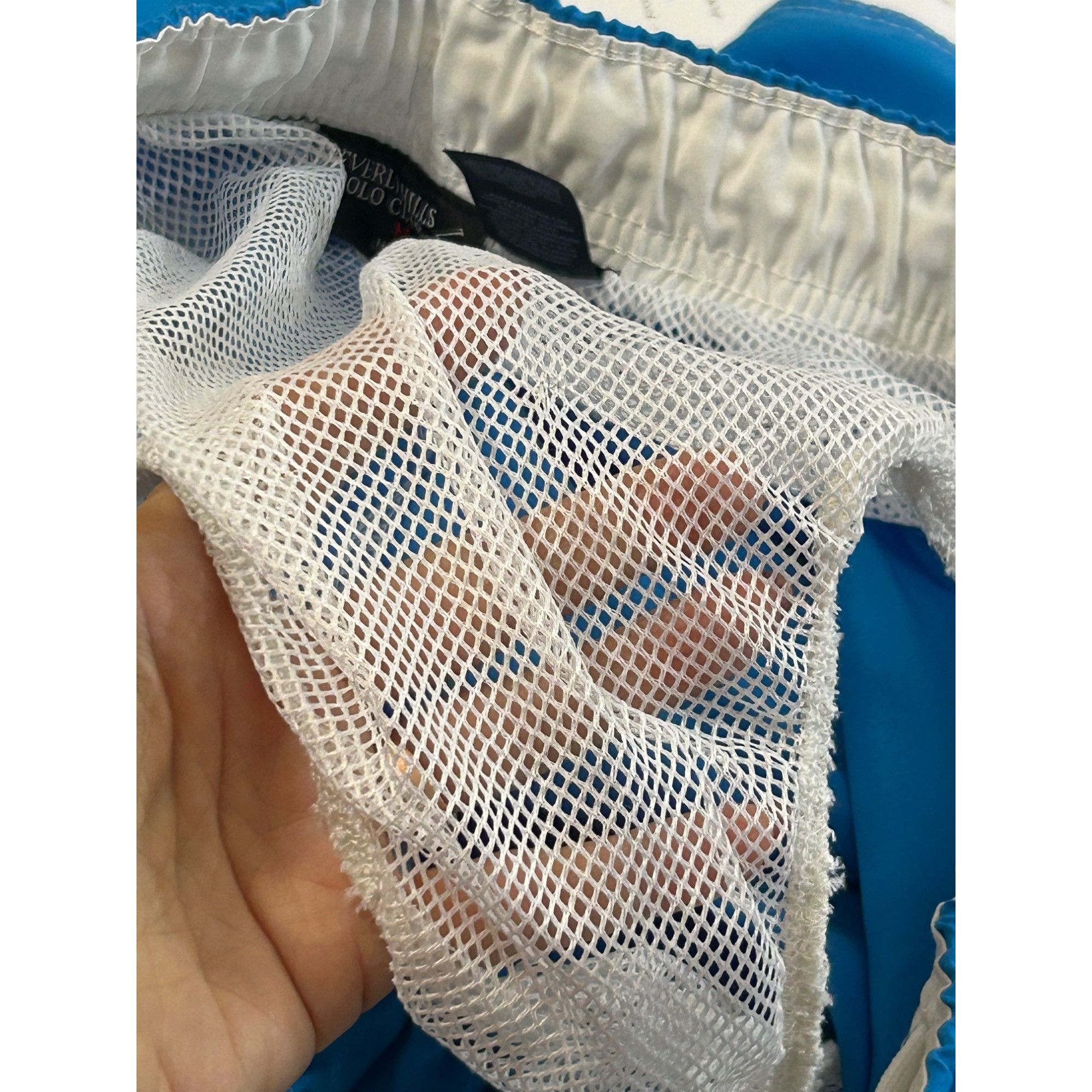 Beverly Hills Polo Club Beverly Hills Polo Club Men’s Swim Trunks M Blue White Trim Size US 32 / EU 48 - 16 Thumbnail
