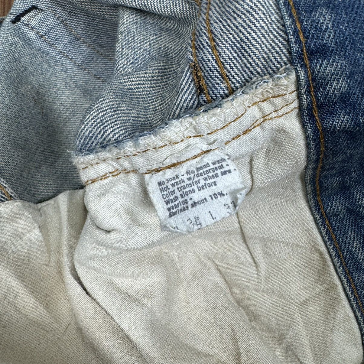 Levi's ☀️80s LEVI’S 501 RINDEN 524 PATCHWORK DENIM JEANS PANTS Size US 34 / EU 50 - 15 Thumbnail
