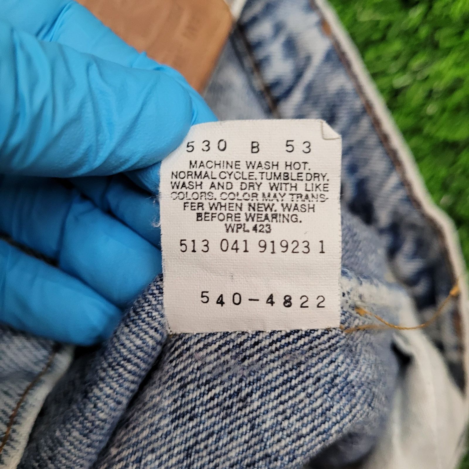 Levi's Vintage 90s Levi's 540 Jeans 33x29.5 USA Baggy Acid-Wash Size US 33 - 17 Thumbnail
