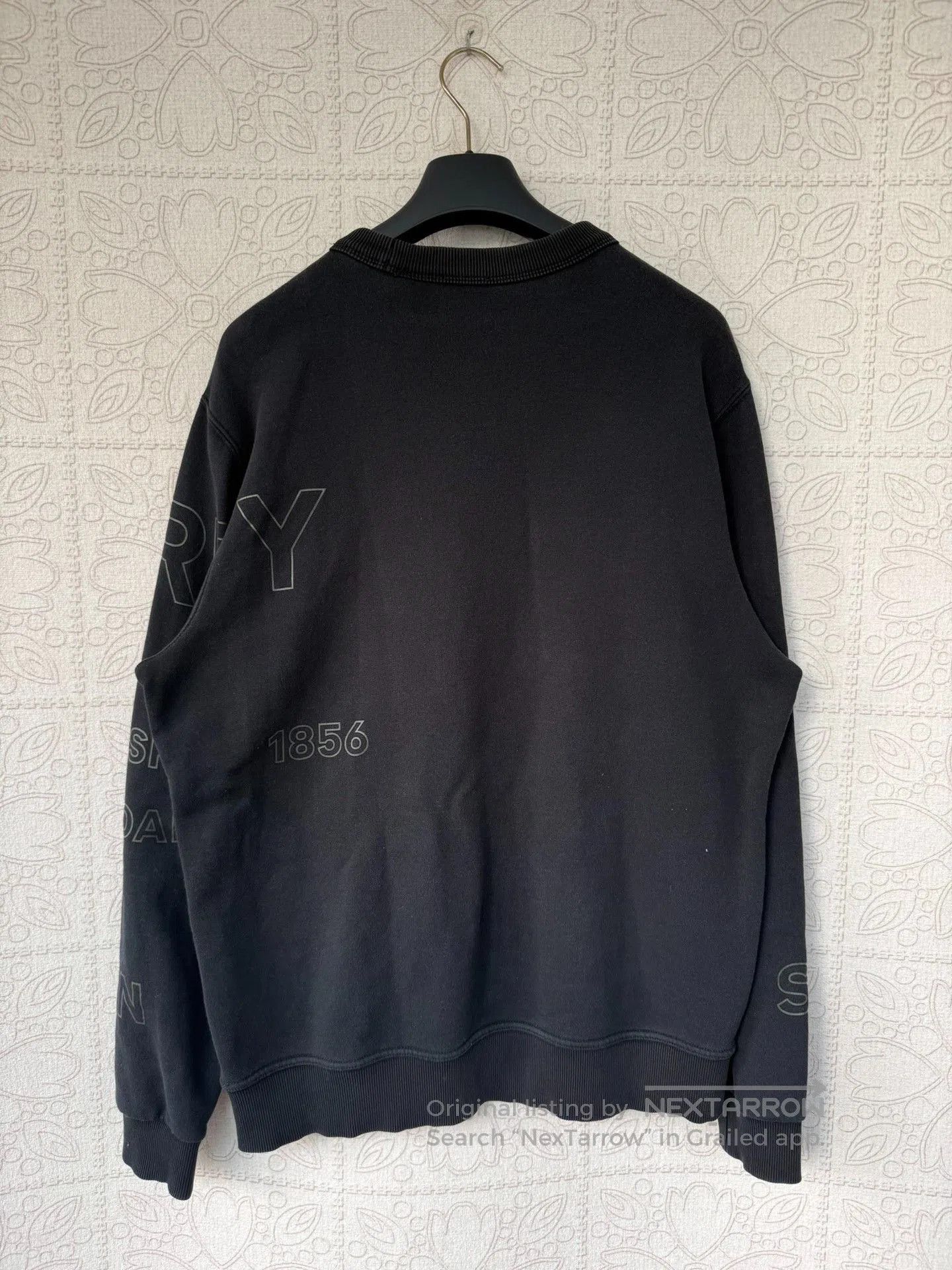 Burberry burberry black logo sweatshirt size M. Size US M / EU 48-50 / 2 - 2 Thumbnail