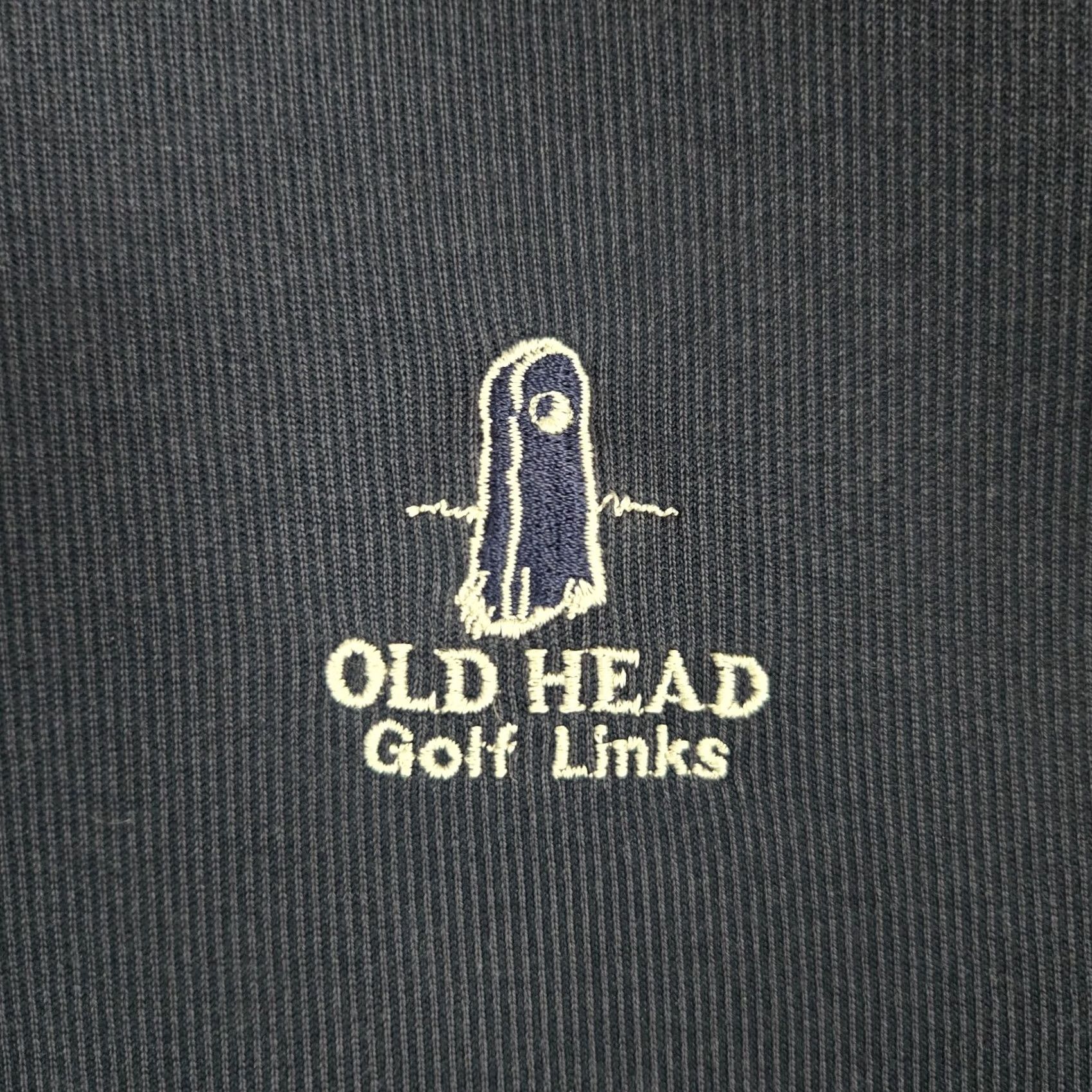 Vintage FAIRWAY & GREENE Sweatshirt Mens Large 1/4 Zip Pima Cotton Blend Navy Blue Long Sleeve Pullover Golf Ireland Old Head Links Size US L / EU 52-54 / 3 - 3 Thumbnail