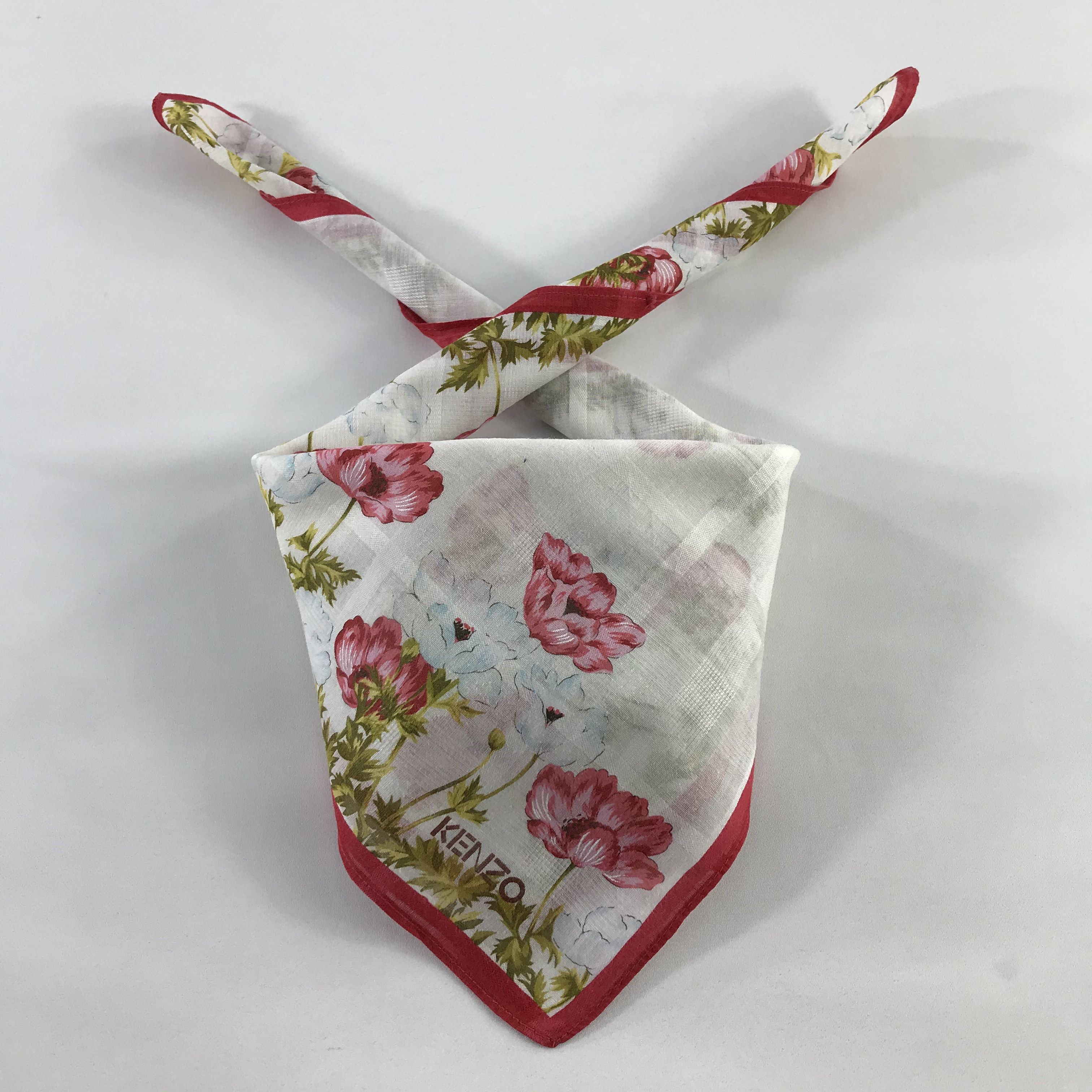 Kenzo × Vintage Kenzo Bandana / Handkerchief / Neckerchief - S633 Size ONE SIZE - 3 Thumbnail