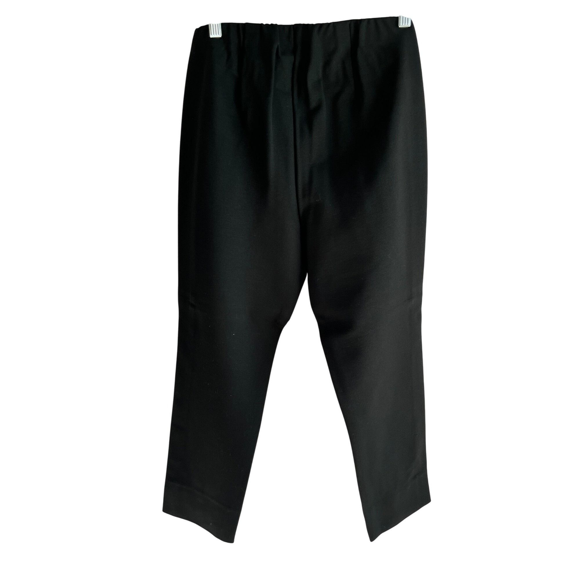 Other J.Jill Womens XS Petite Ponte Slim Leg Pants Black 8a Size 28" / US 6 / IT 42 - 2 Thumbnail