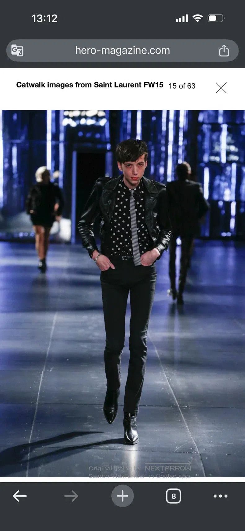 Saint Laurent Paris Saint Laurent Paris jacket Size US S / EU 44-46 / 1 - 6 Thumbnail