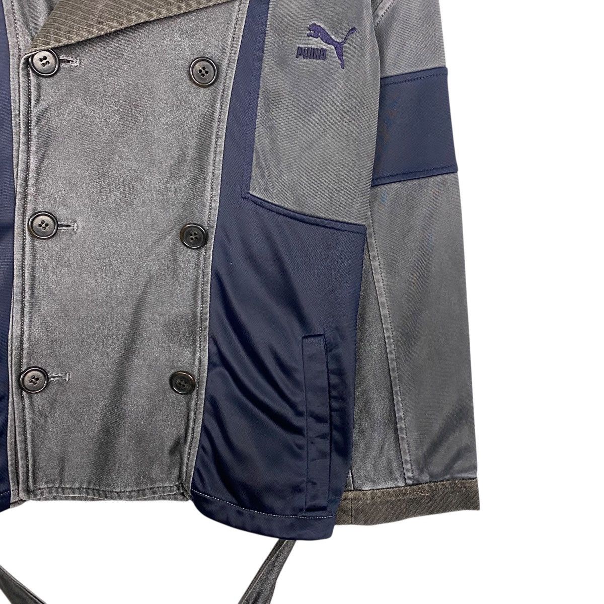 Japanese Brand × Puma Puma double breasted jacket coat Size US S / EU 44-46 / 1 - 4 Thumbnail