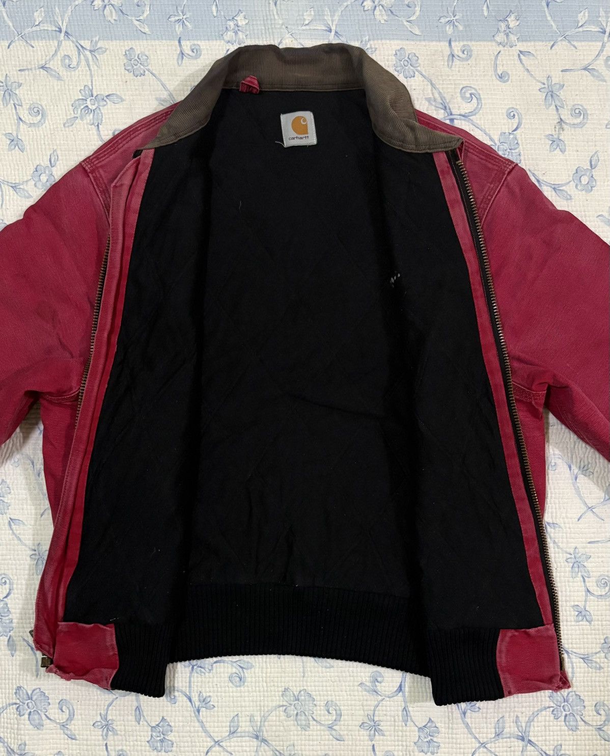 Carhartt Carhartt Detroit Corduroy Collar Zipper Workwear Jacket Size US L / EU 52-54 / 3 - 11 Thumbnail