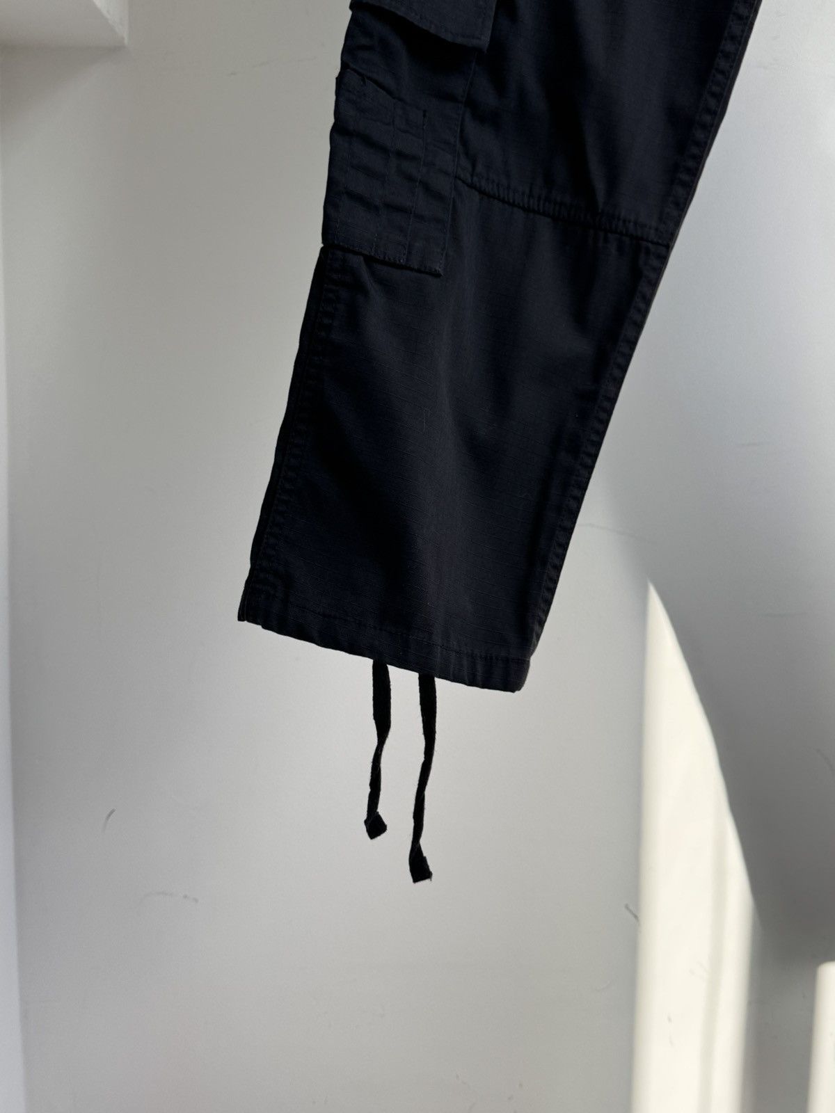 Corteiz Corteiz Cargo Big Logo Black Pants Size US 30 / EU 46 - 7 Thumbnail