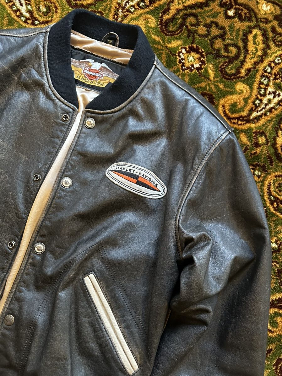 Harley Davidson Vintage Harley Davidson USA Pride Leather Jacket Vietnam 🇻🇳 Size US M / EU 48-50 / 2 - 8 Thumbnail