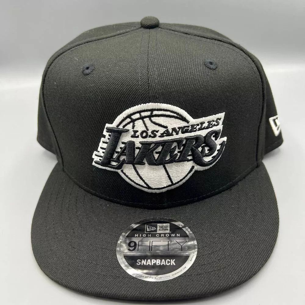 New Era Los Angeles LA Lakers Hat Men 9Fifty New Era NBA Snap Back Size ONE SIZE - 1 Thumbnail