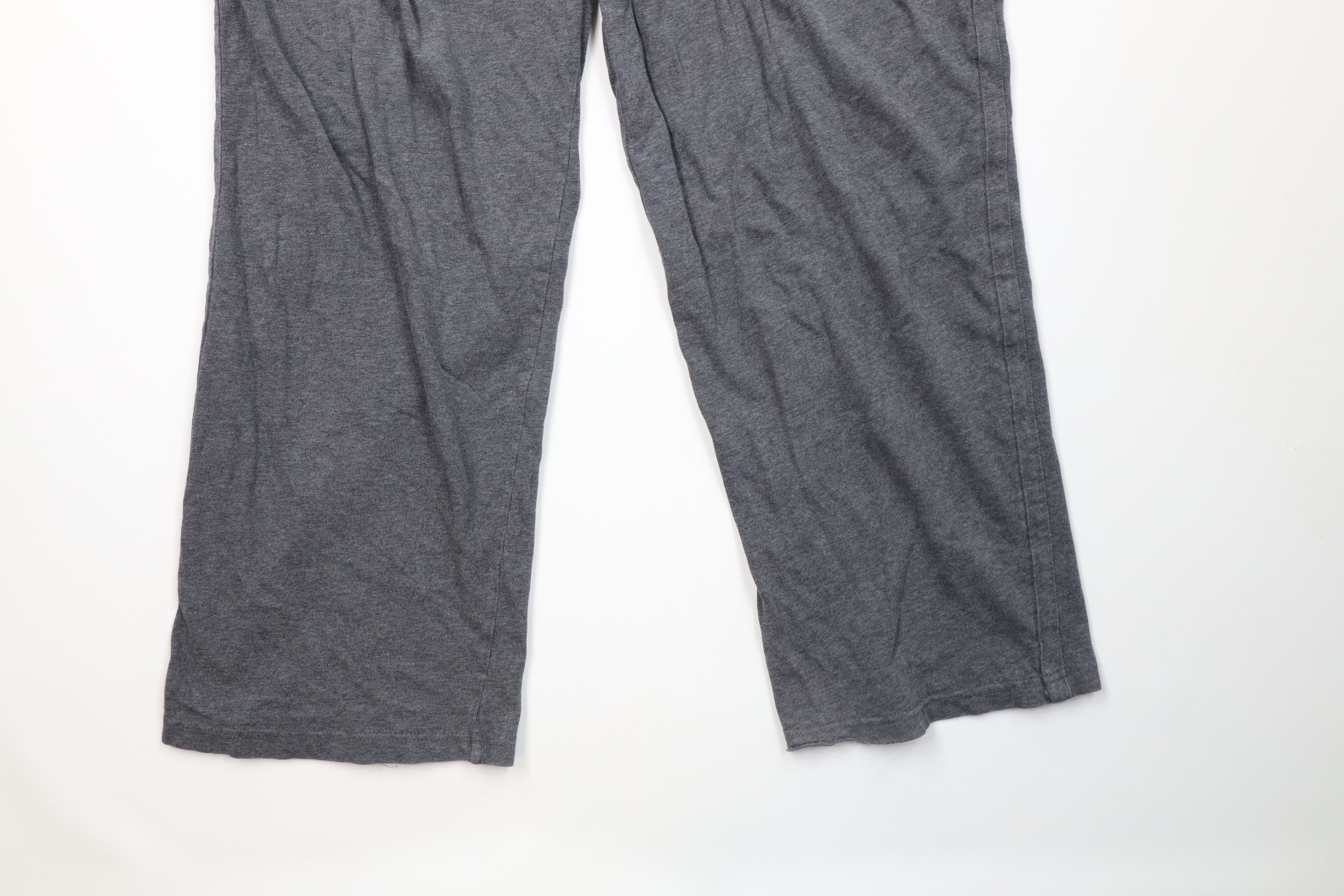 Nike Vintage Nike Travis Scott Mini Swoosh Wide Leg Pants Gray Size US 40 / EU 56 - 4 Thumbnail