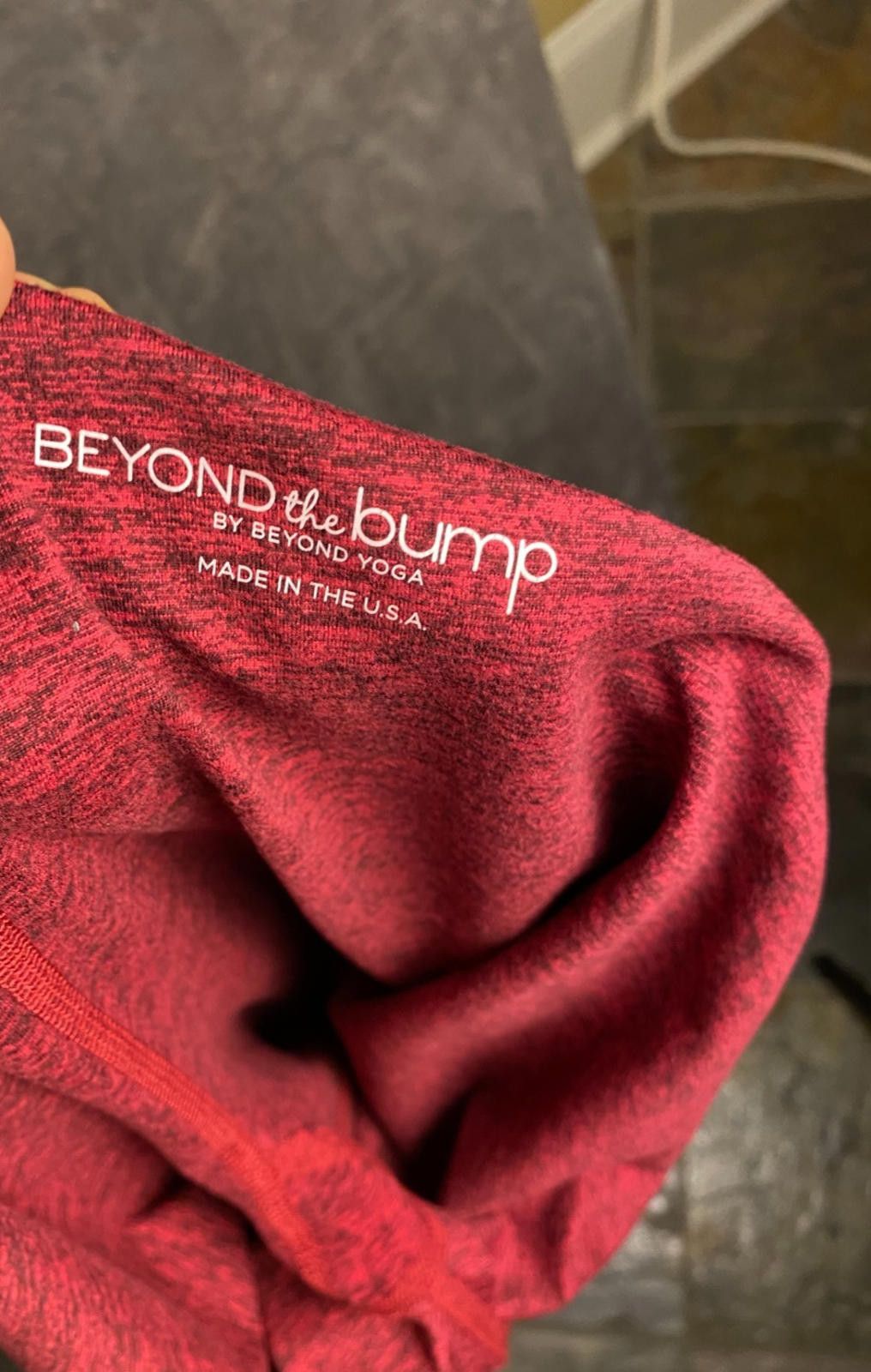 Designer BY Beyond The Bump Womens Maternity Capri Leggings Sz L (B19 Size 36" / US 14 / IT 50 - 6 Thumbnail
