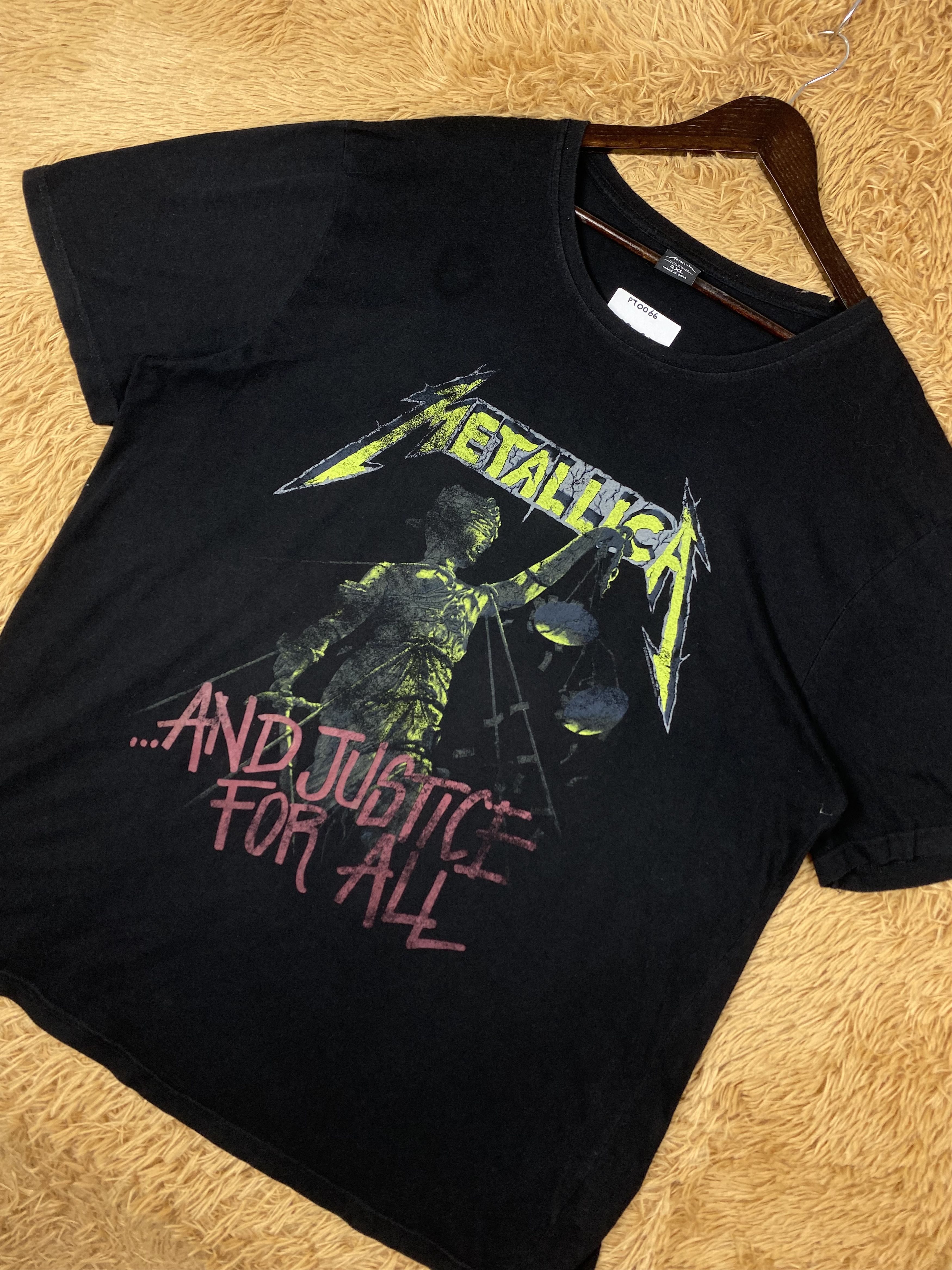Metallica Vintage Metallica Short Sleeve T-Shirts PT0066 Size US XXL / EU 58 / 5 - 2 Thumbnail