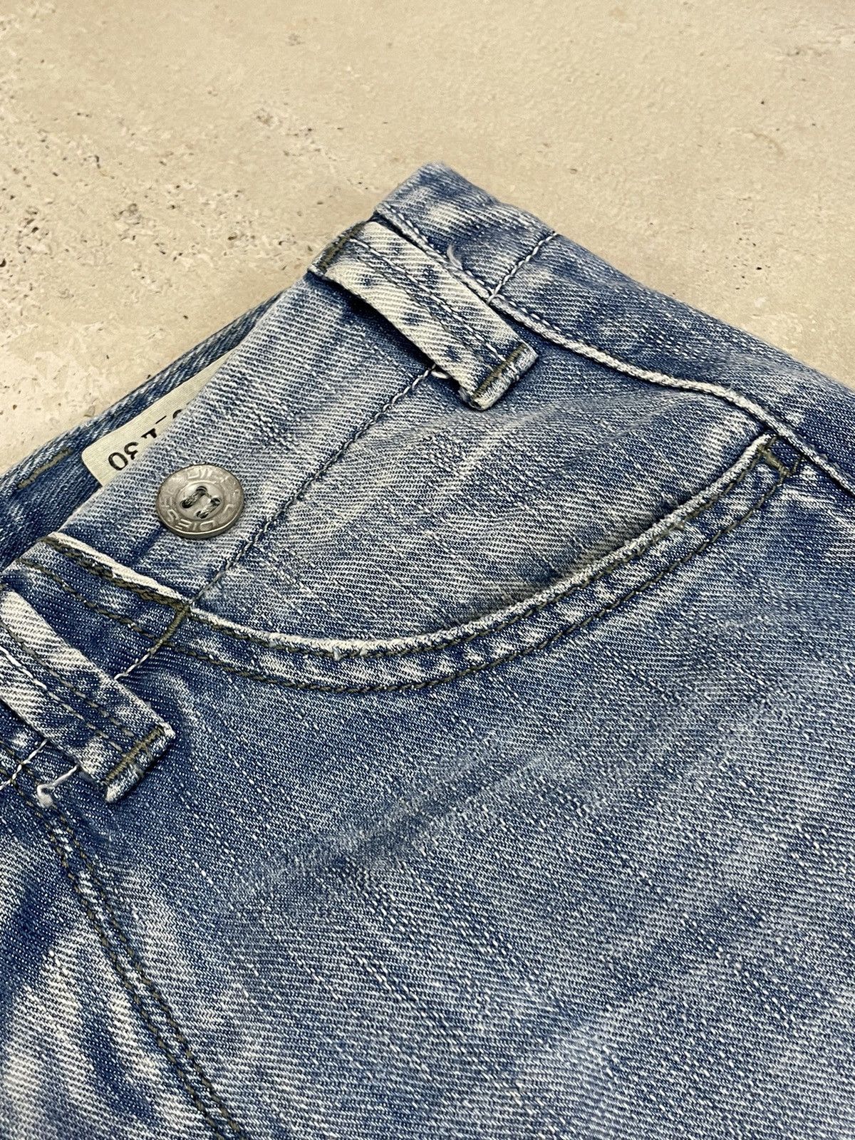 Diesel Diesel Purly Wide Leg Flare Old Money Italian Style Size US 29 - 9 Thumbnail