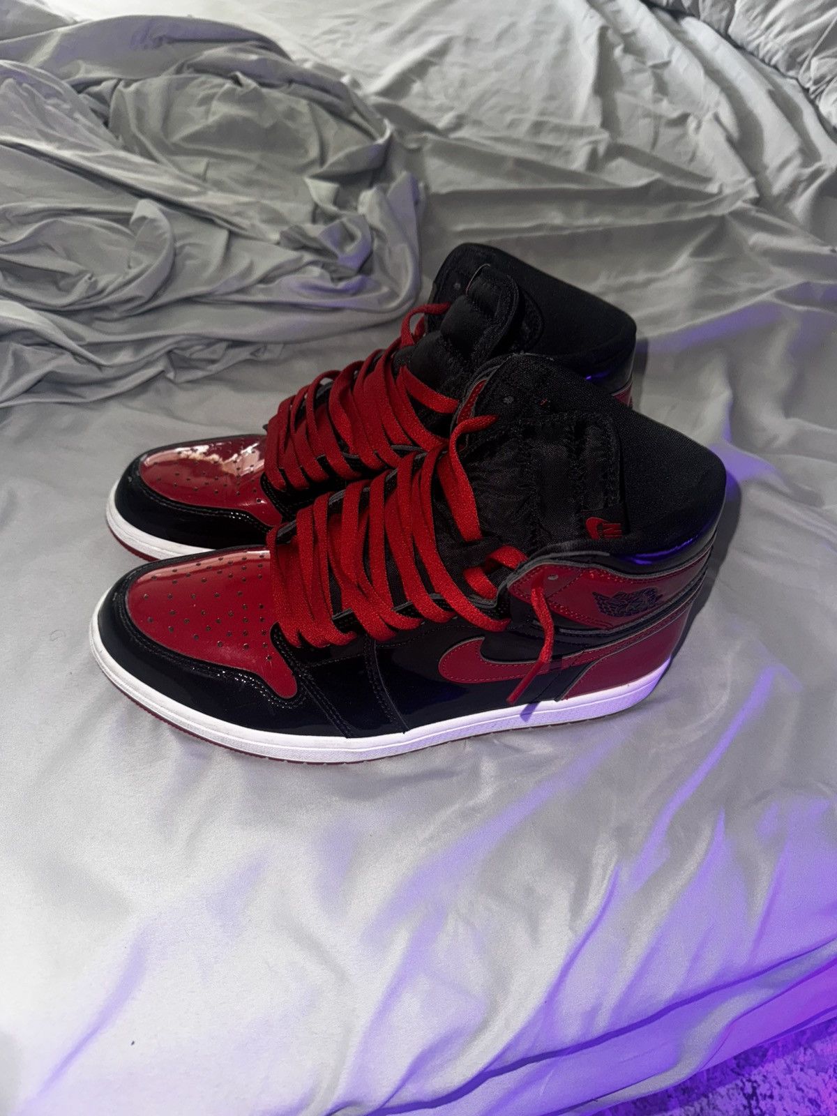 Jordan Brand Jordan 1 Patent Bred Size US 11 / EU 44 - 1 Thumbnail