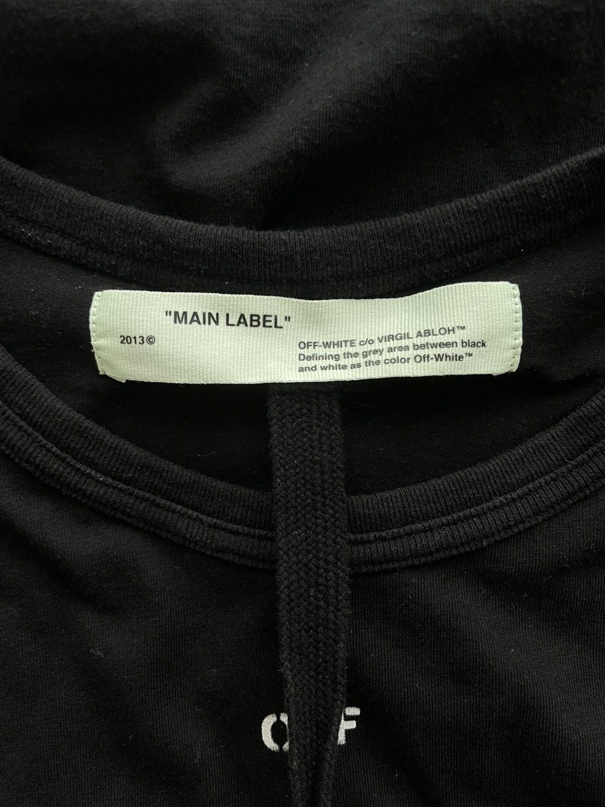 Off-White Off-White “Temperature” T-Shirt – Black (2018) Size US L / EU 52-54 / 3 - 3 Thumbnail