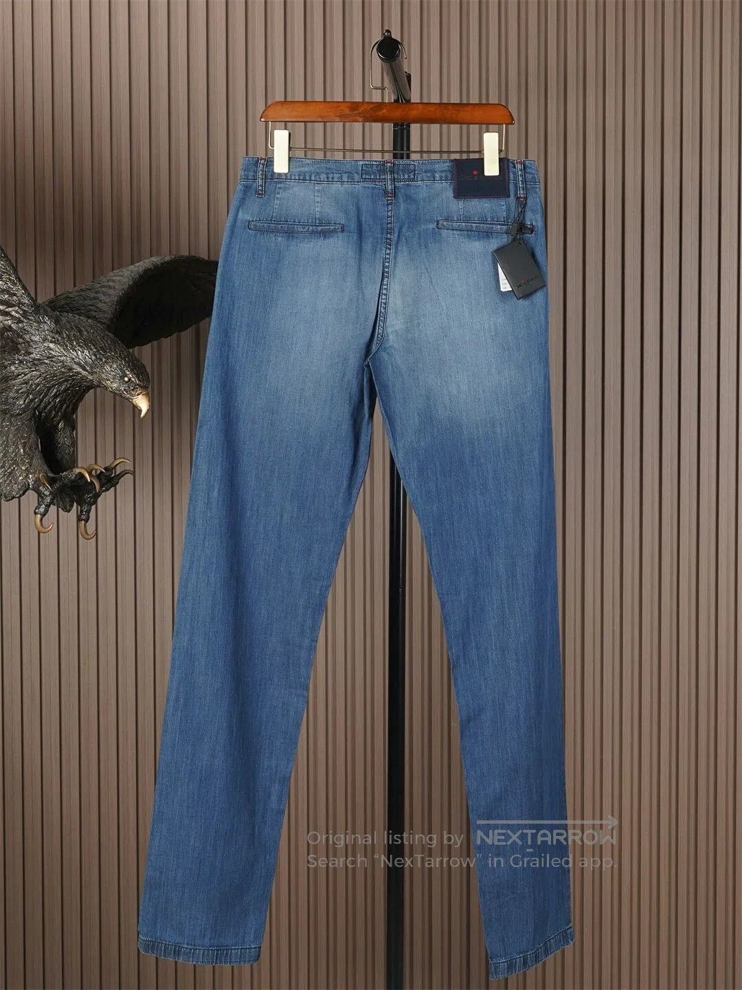 Kiton Kiton Lightweight Denim Jeans in Blue. Size US 30 / EU 46 - 2 Thumbnail