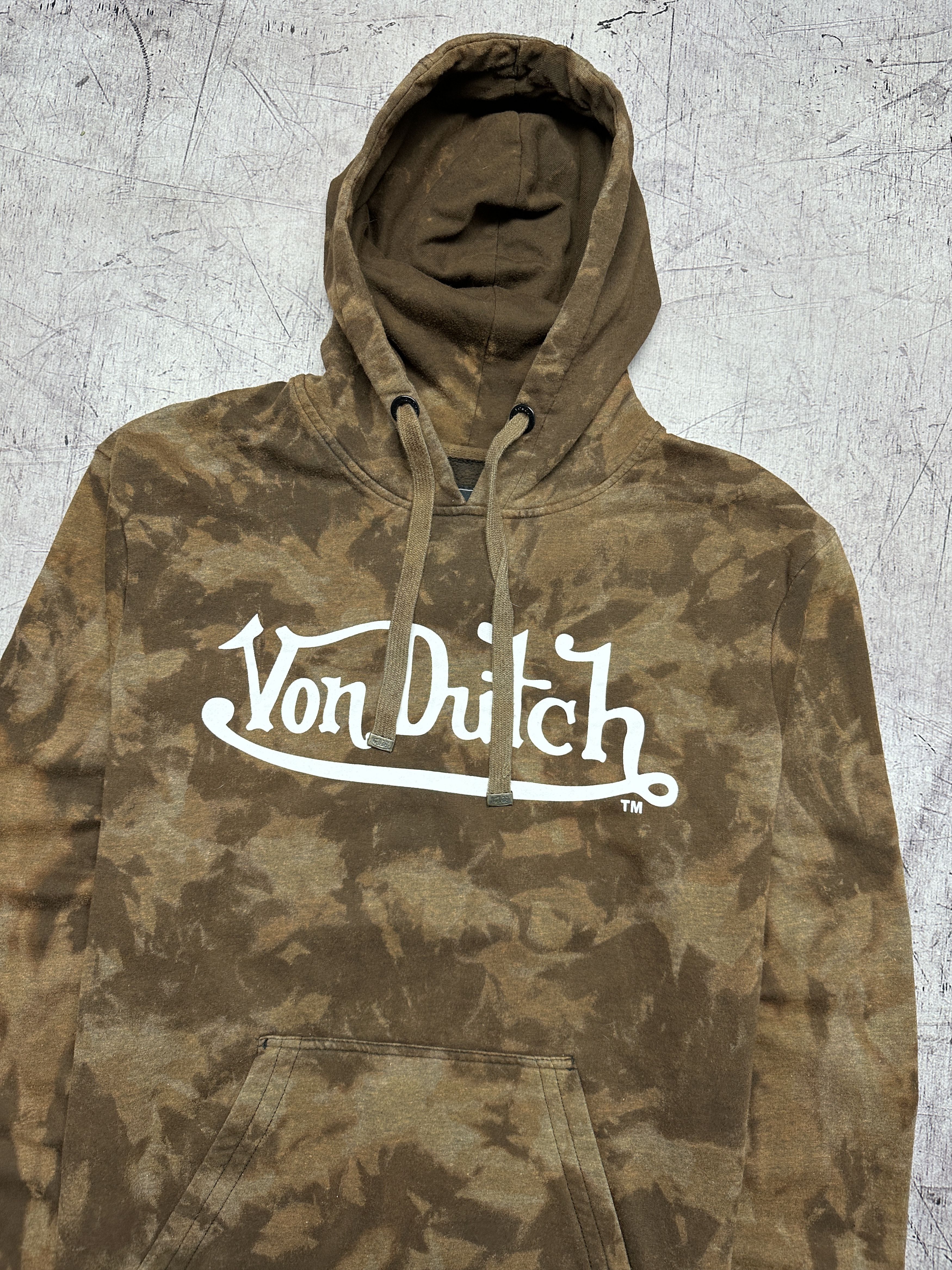 Von Dutch Von Dutch Mens Camo Hoodie Size US L / EU 52-54 / 3 - 2 Thumbnail