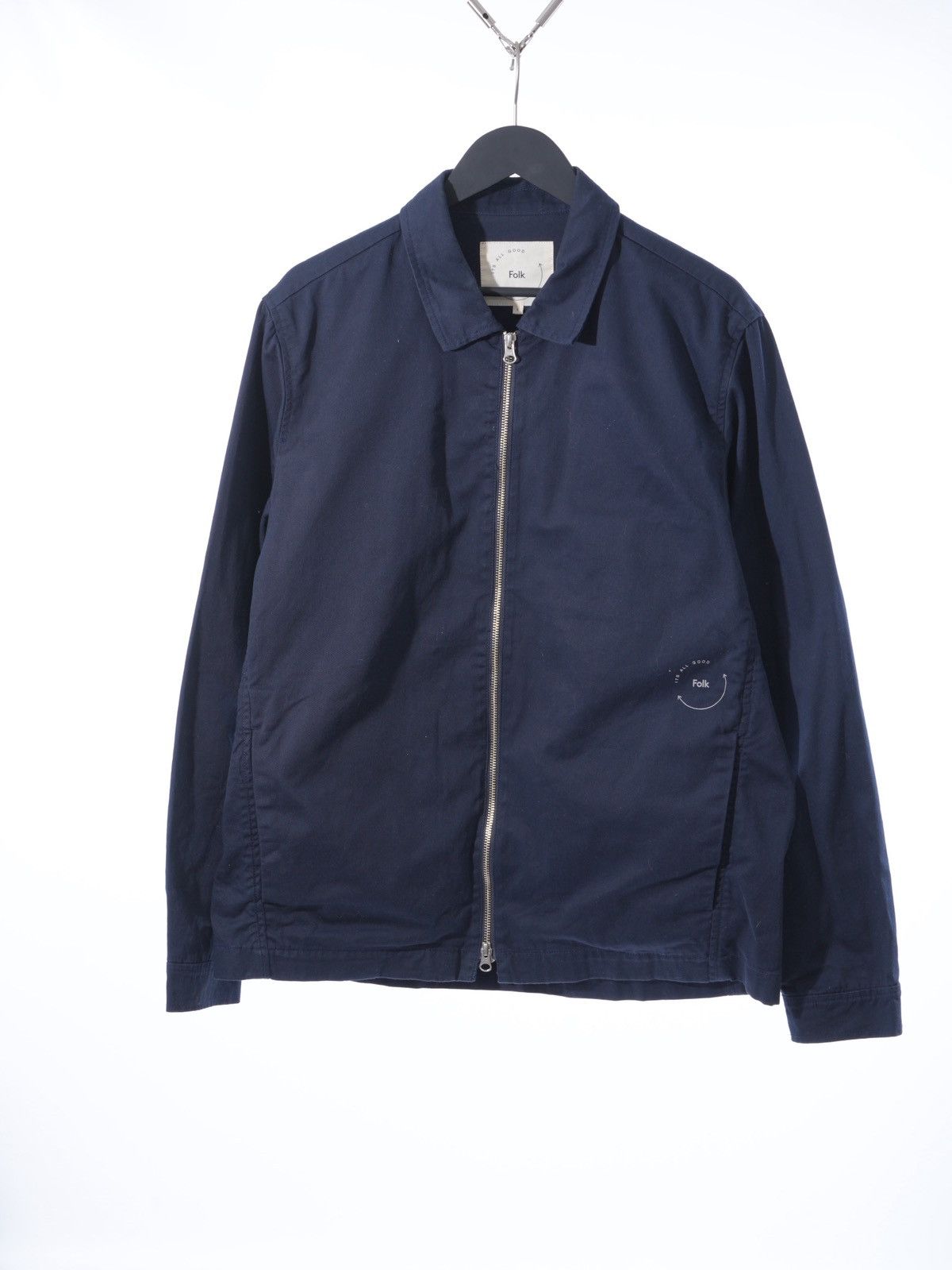 Folk Folk Cotton Zip Jacket Bomber sz 5 Size US XL / EU 56 / 4 - 1 Thumbnail