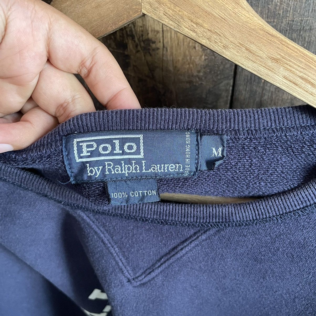 Polo Ralph Lauren × Ralph Lauren × Vintage Vintage Polo Ralph Lauren Crewneck Sweatshirt Size US M / EU 48-50 / 2 - 4 Thumbnail