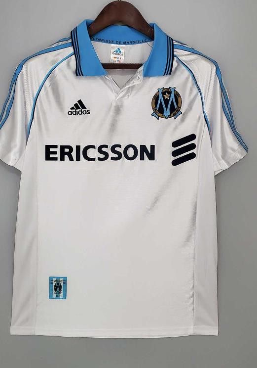 Other 98-99 Marseille Jersey Home Size US XL / EU 56 / 4 - 1 Thumbnail