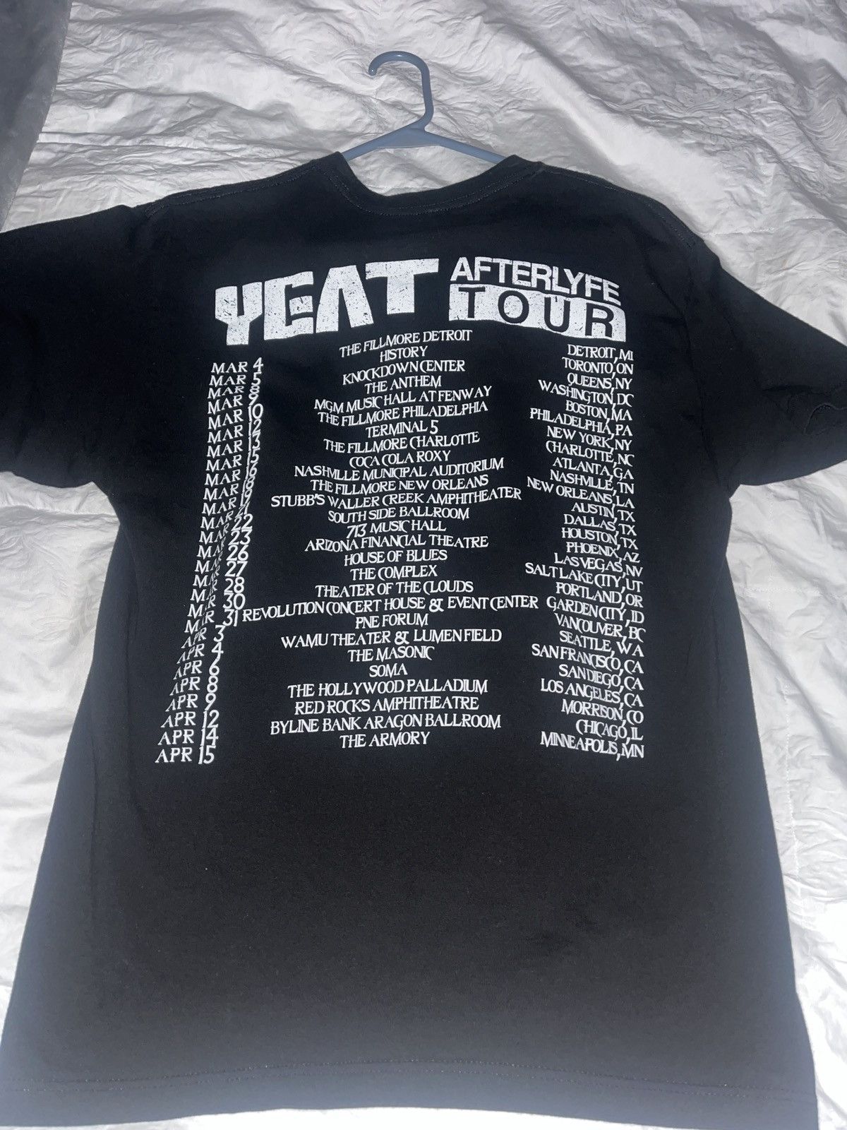 Yeat Yeat Afterlyfe Tour Merch Size US L / EU 52-54 / 3 - 2 Thumbnail