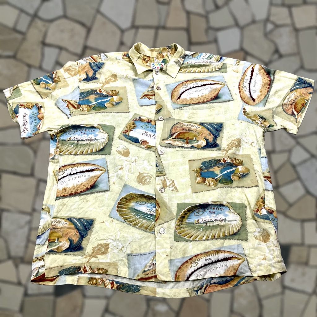 Jams World VINTAGE Jams World Shirt Mens Large Hawaiian Button Up