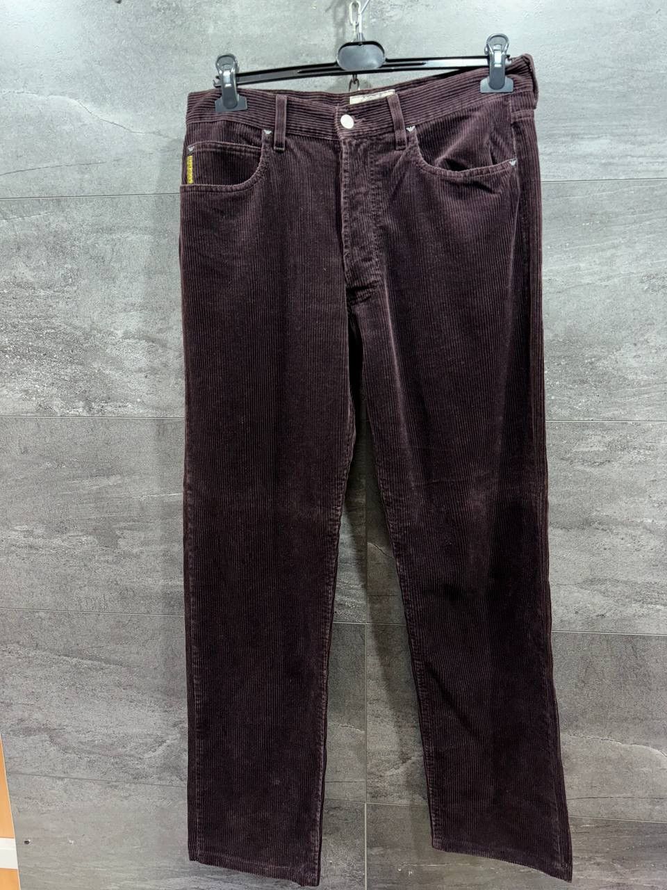 Armani Armani Jeans Velvet Denim Luxury Pants Jean Corduroy Size US 34 / EU 50 - 1 Thumbnail