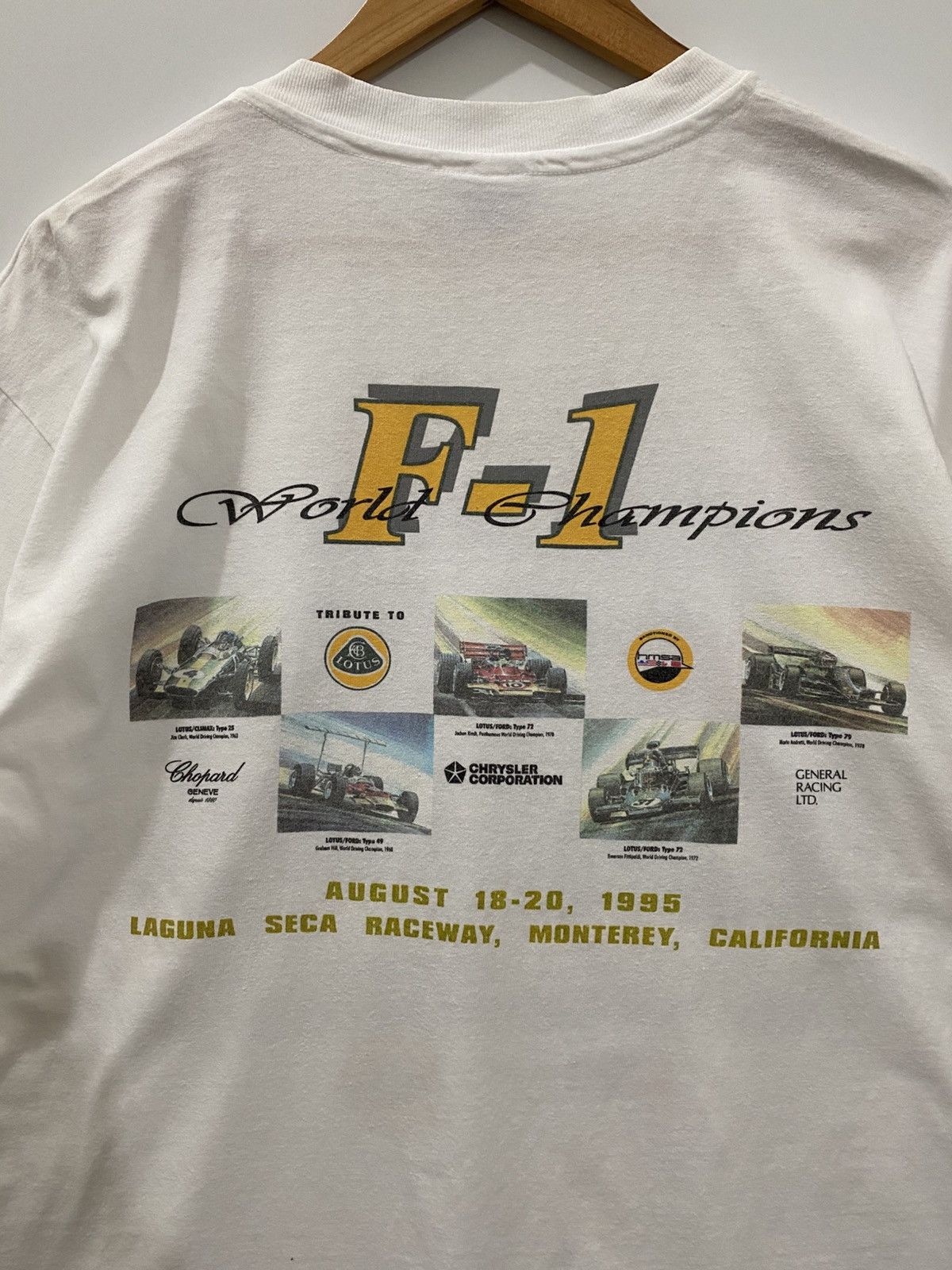 Vintage Monterey Historic Automobile Races Size US L / EU 52-54 / 3 - 7 Thumbnail
