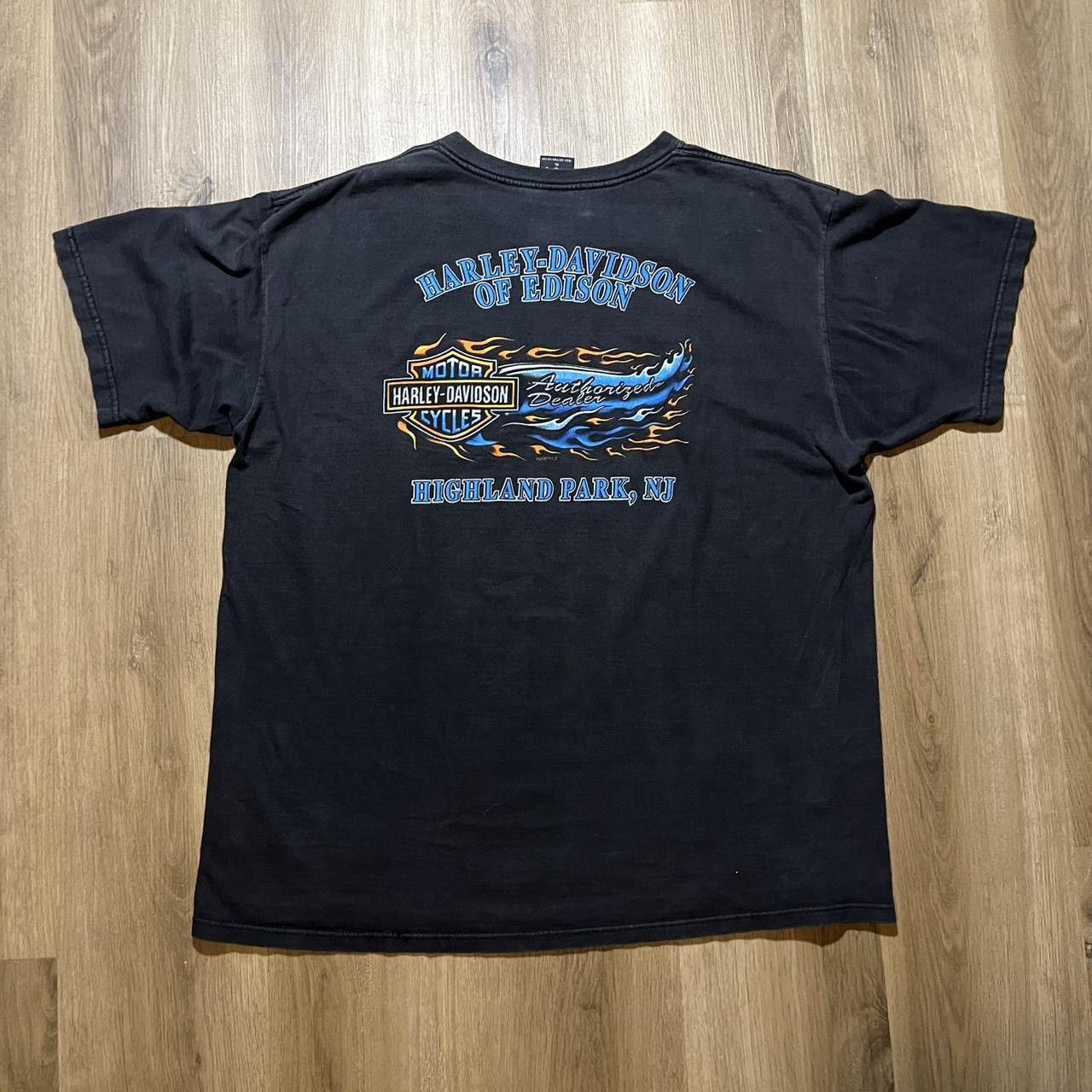 Harley Davidson 🏍️ Vintage 2001 Harley Davidson “Nothing Else Matters” Tee Size US XL / EU 56 / 4 - 4 Thumbnail