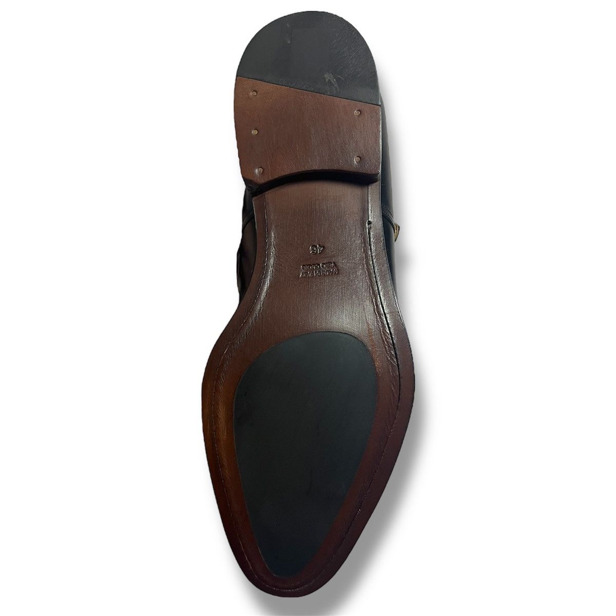 Suitsupply Men Suitsupply Black Double Monk Strap Leather Size US13 Size US 13 / EU 46 - 8 Thumbnail